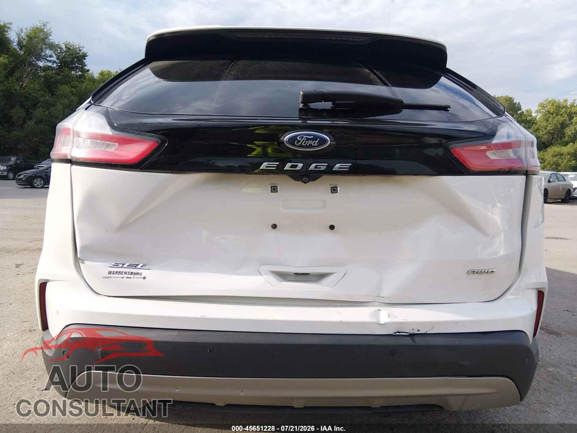 FORD EDGE 2022 - 2FMPK4J96NBA94657