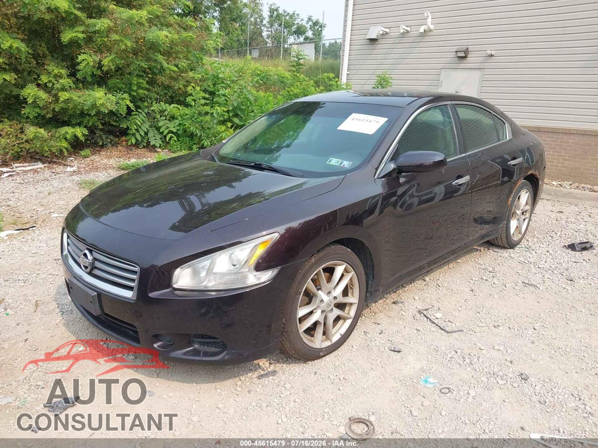 NISSAN MAXIMA 2013 - 1N4AA5AP8DC800582