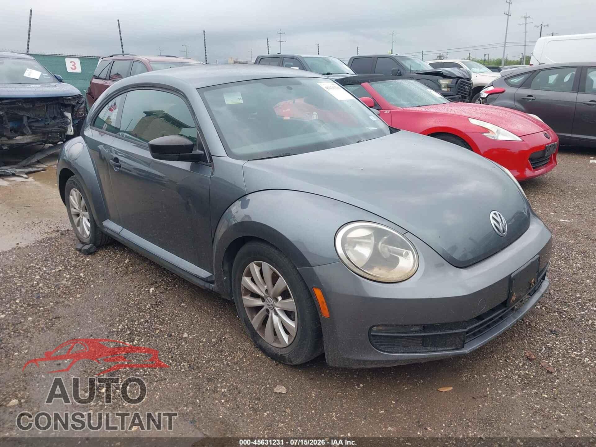 VOLKSWAGEN BEETLE 2013 - 3VWFP7AT4DM669721