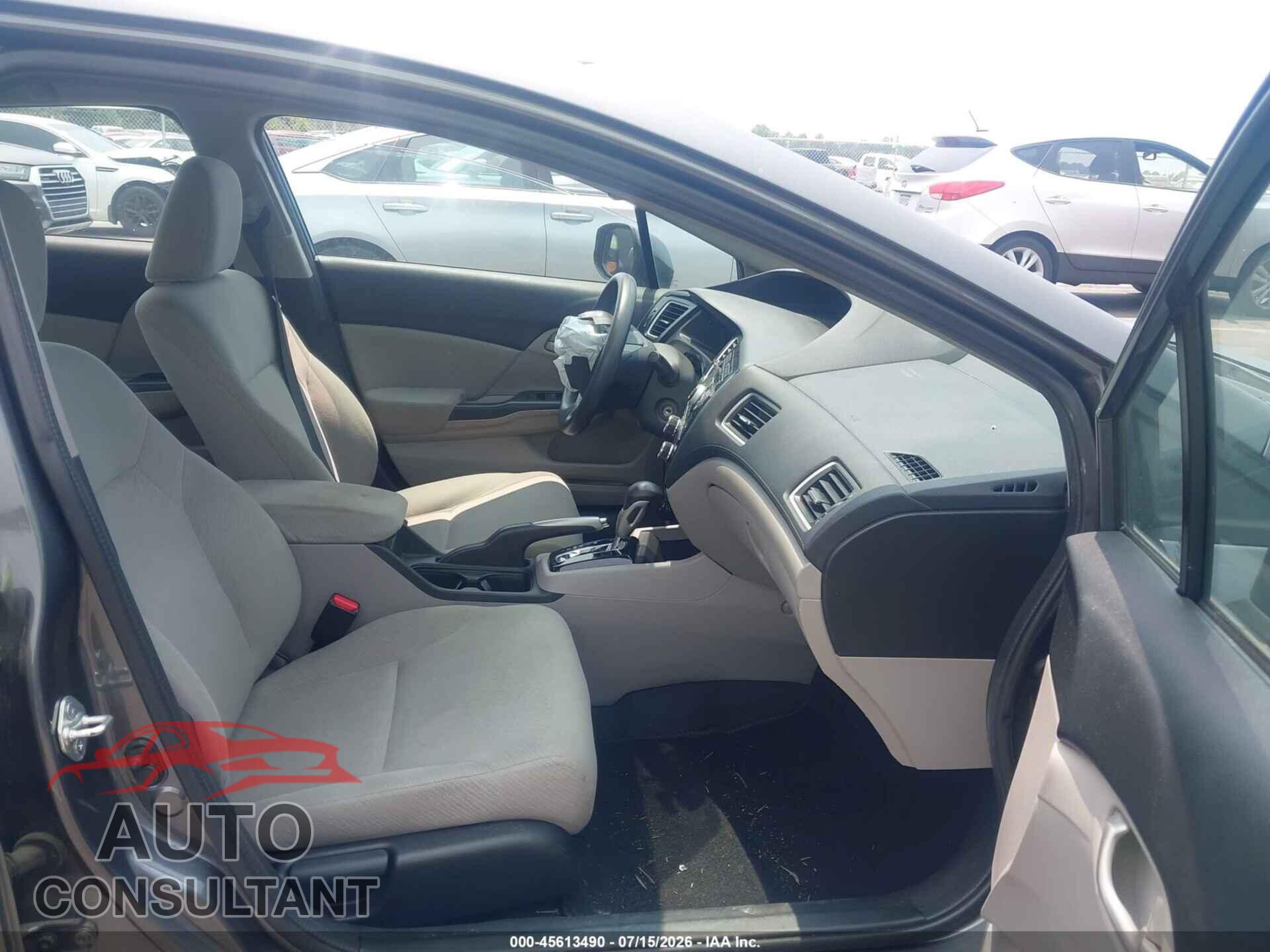 HONDA CIVIC 2013 - 19XFB2F50DE035296