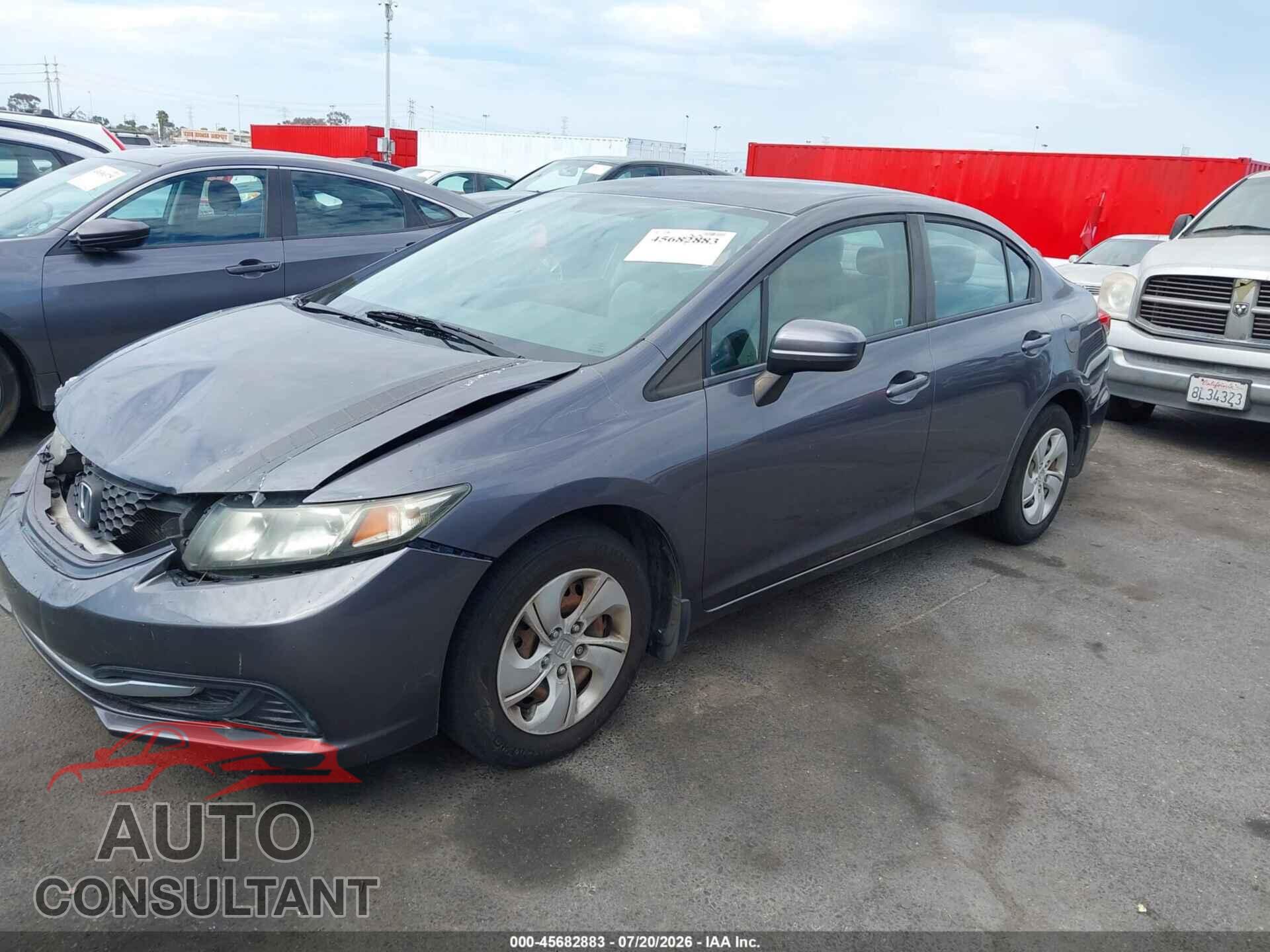 HONDA CIVIC 2015 - 19XFB2F51FE266517
