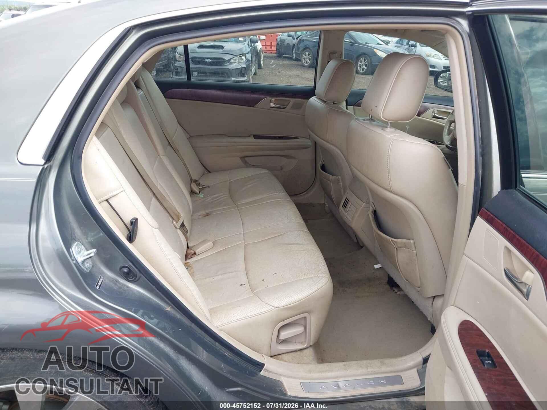 TOYOTA AVALON 2012 - 4T1BK3DB6CU447778