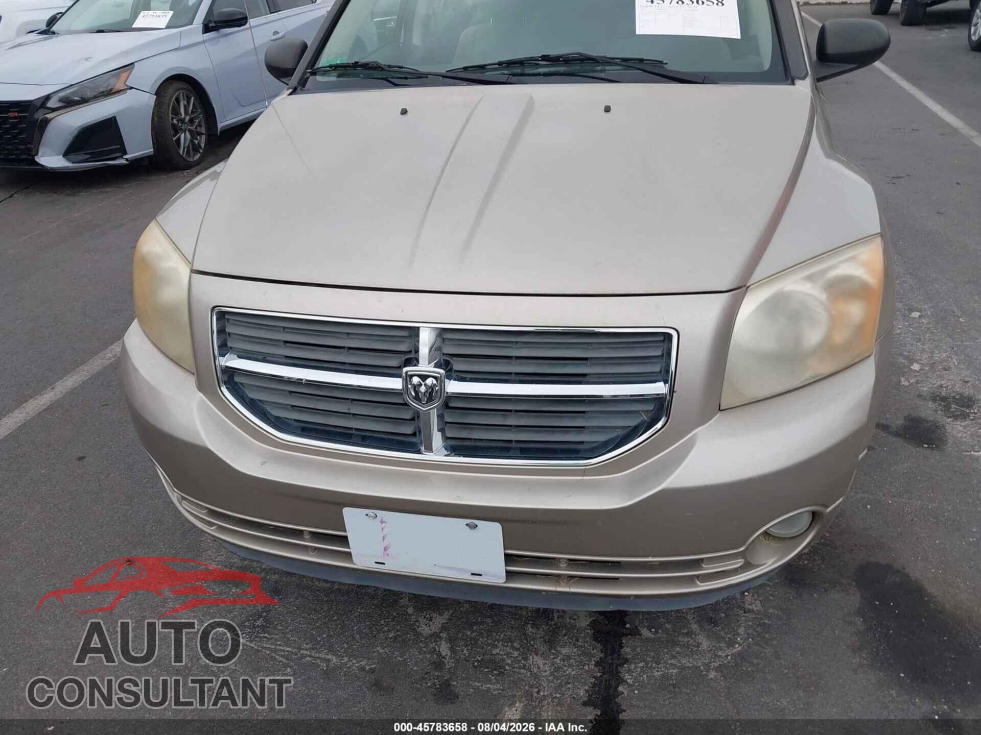 DODGE CALIBER 2010 - 1B3CB3HA7AD568652