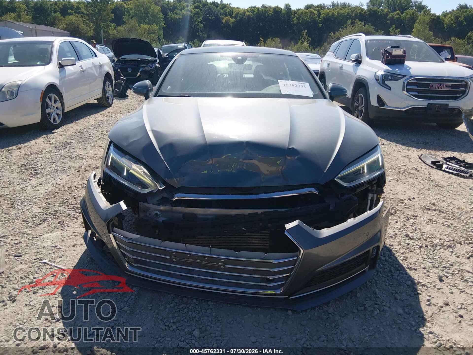 AUDI A5 2018 - WAUENCF59JA003614