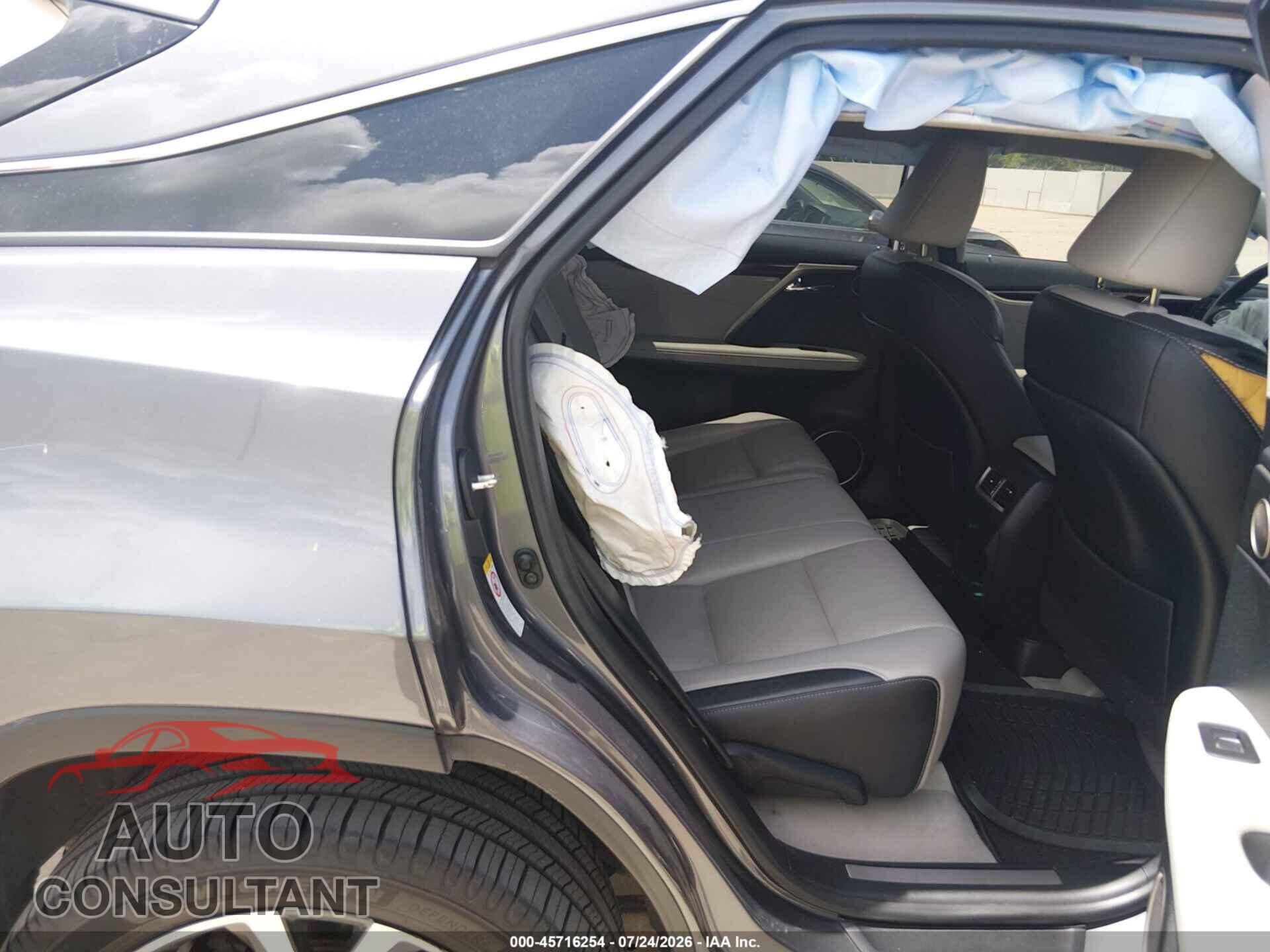 LEXUS RX 350 2018 - 2T2ZZMCA3JC101156
