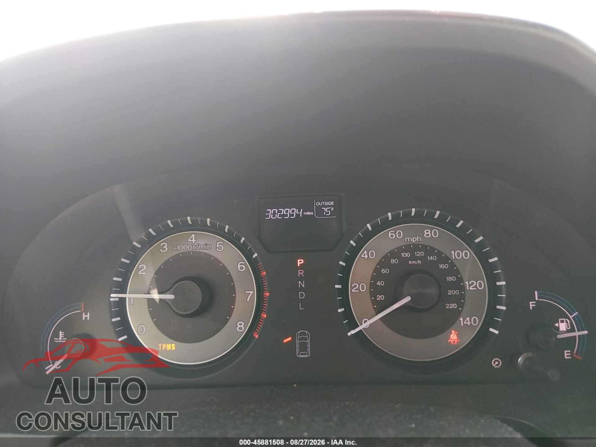 HONDA ODYSSEY 2012 - 5FNRL5H62CB117900