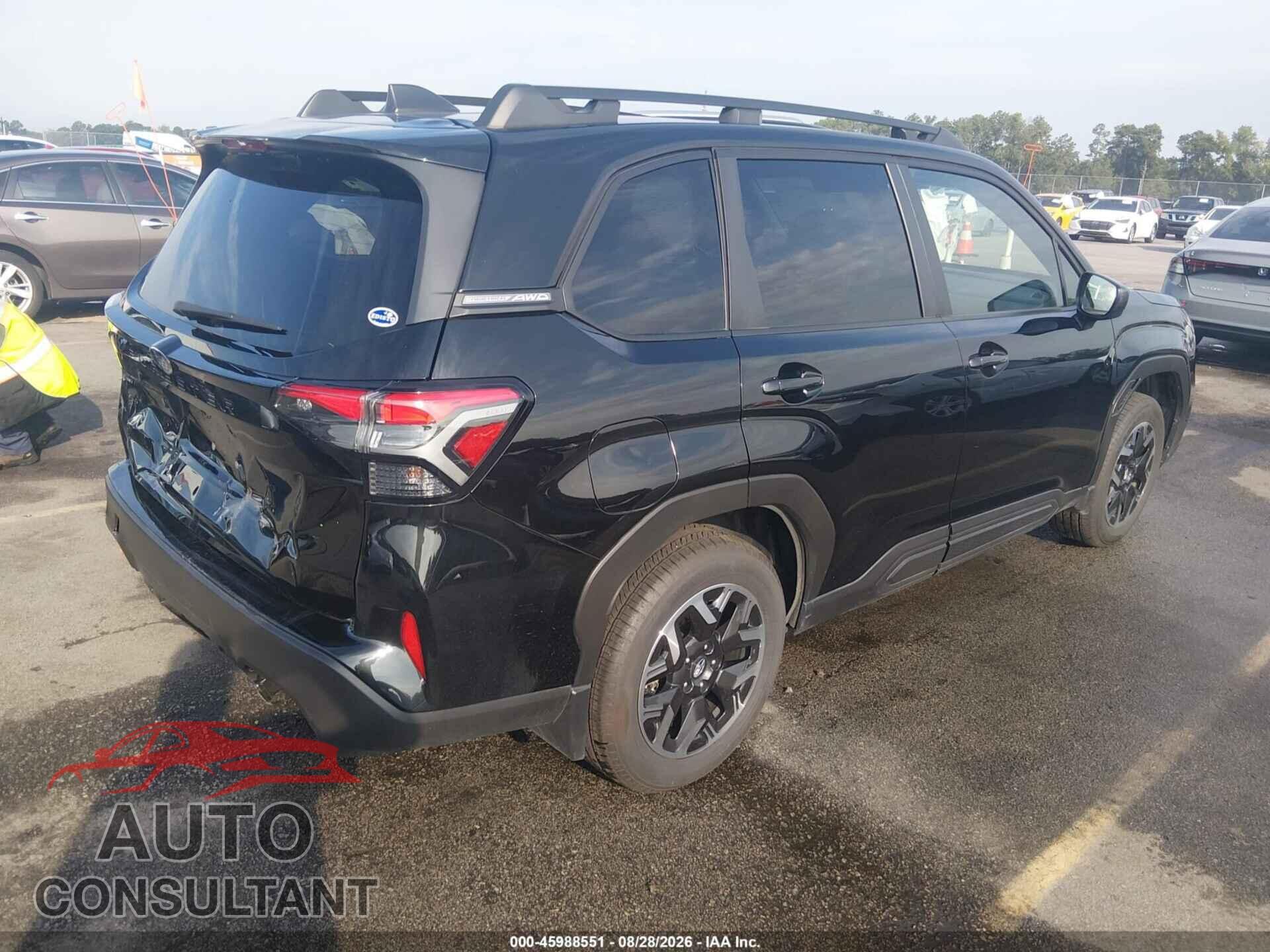 SUBARU FORESTER 2025 - JF2SLDBC0SH528089