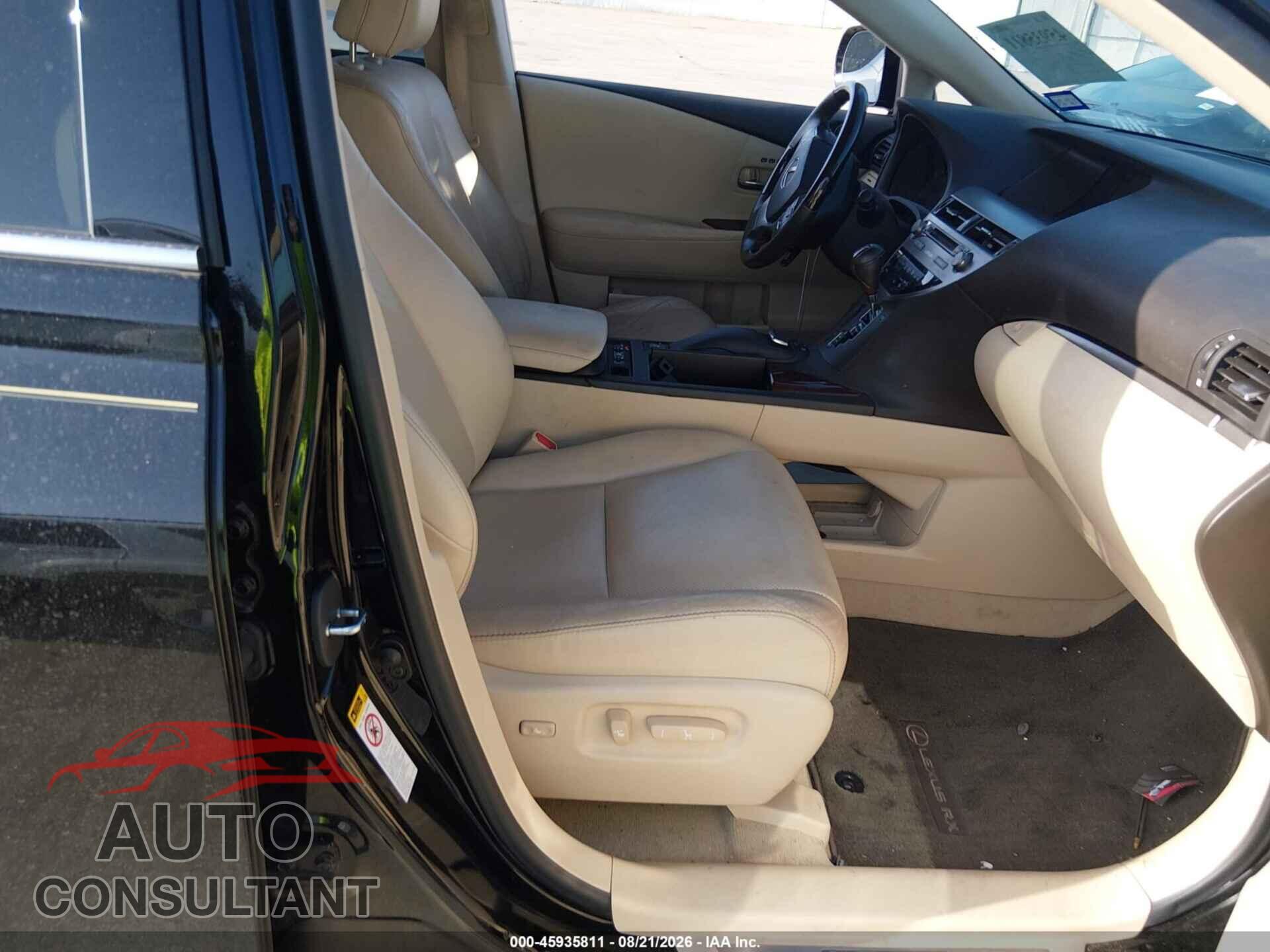 LEXUS RX 350 2015 - 2T2ZK1BA8FC204746