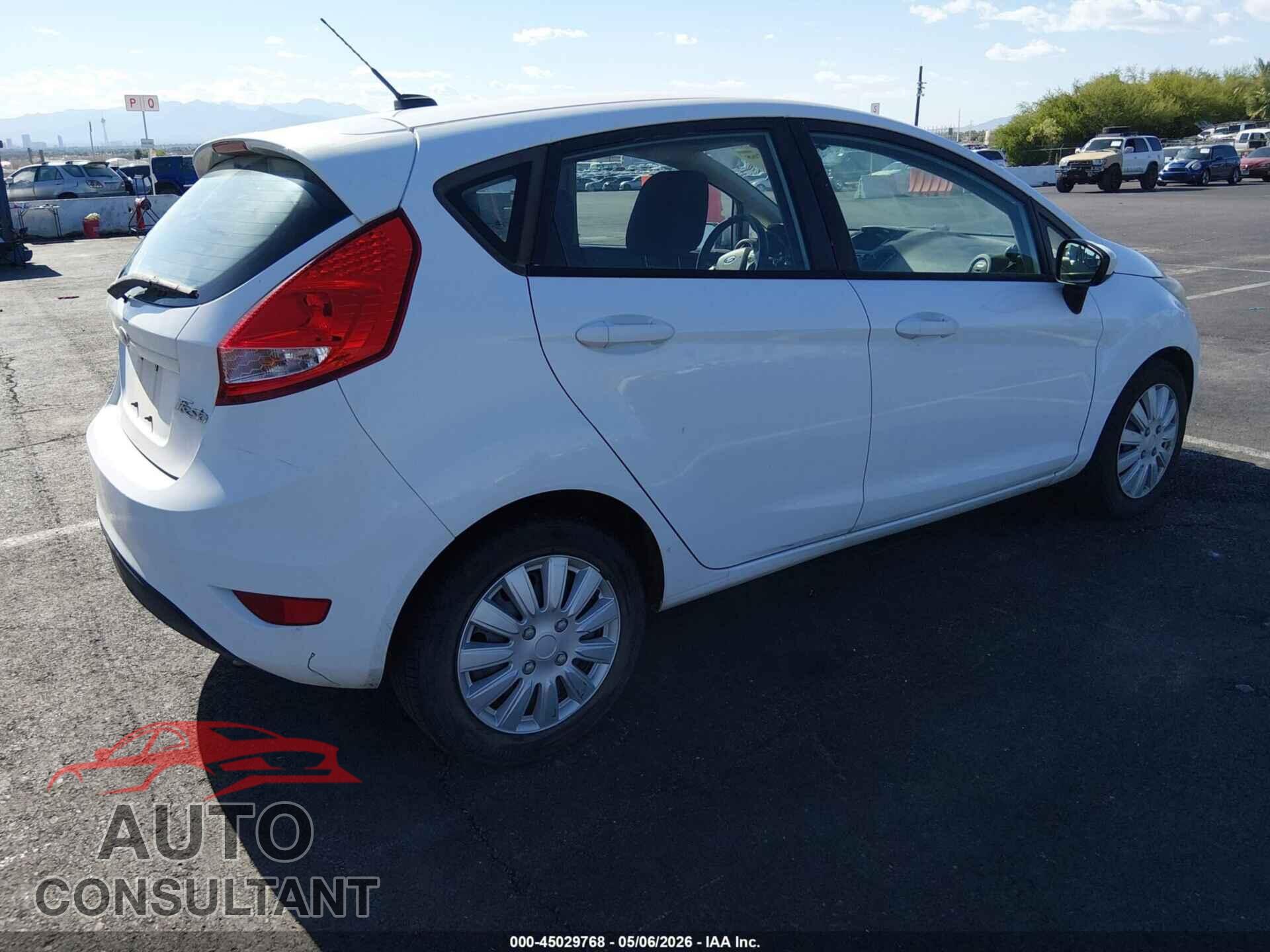FORD FIESTA 2012 - 3FADP4EJ6CM132113