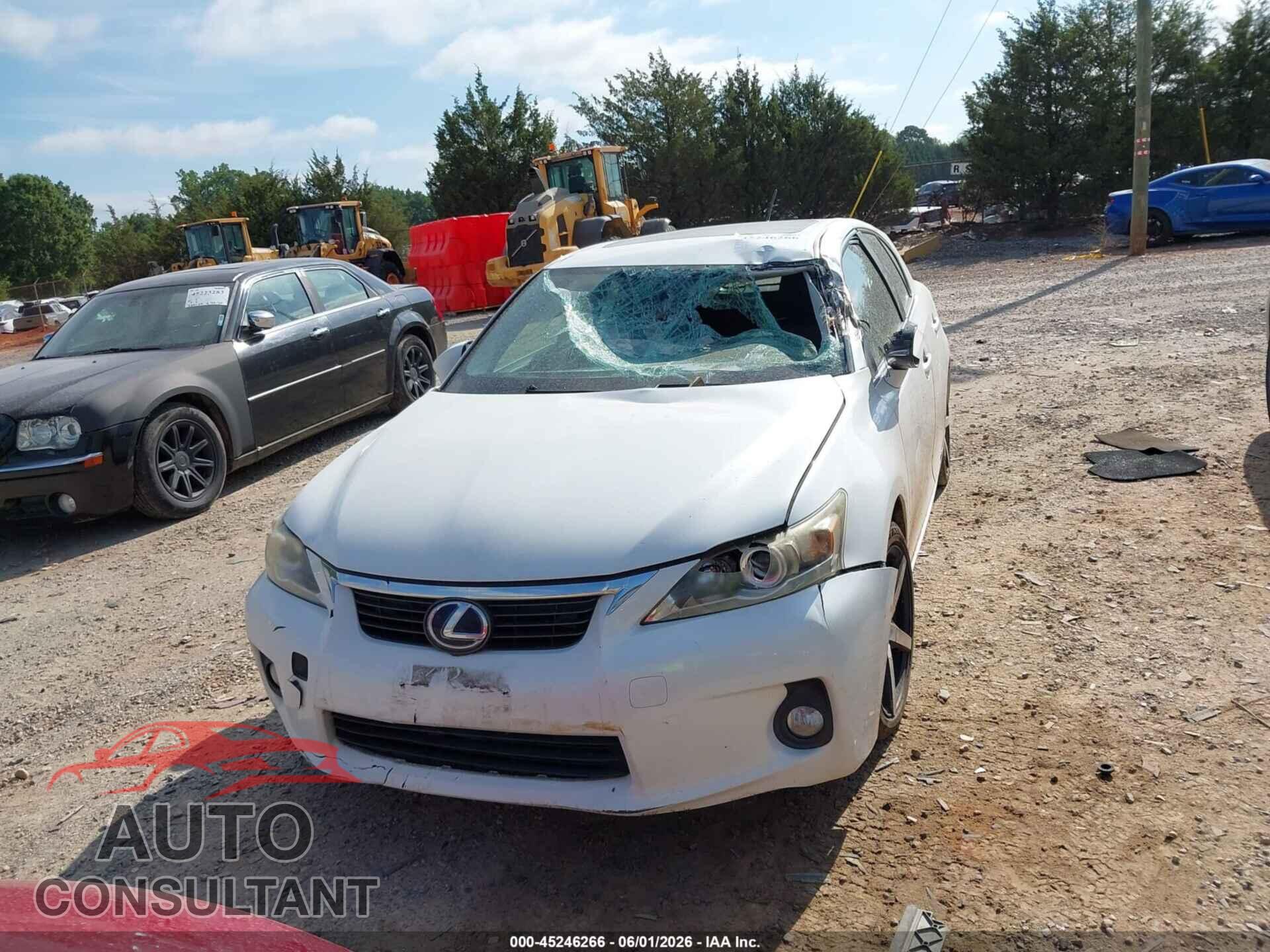 LEXUS CT 200H 2013 - JTHKD5BH2D2134997