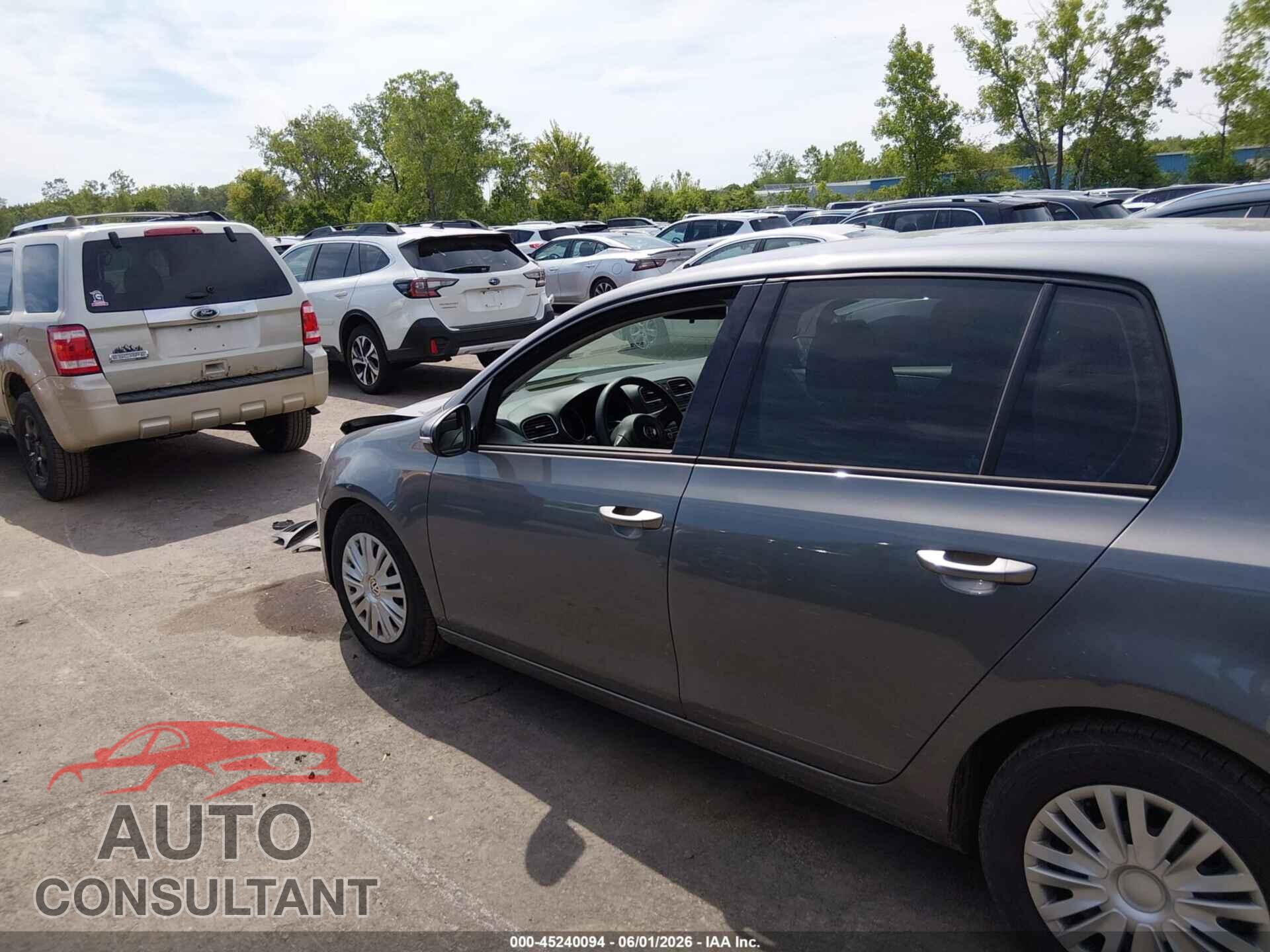VOLKSWAGEN GOLF 2012 - WVWDB7AJ2CW336889