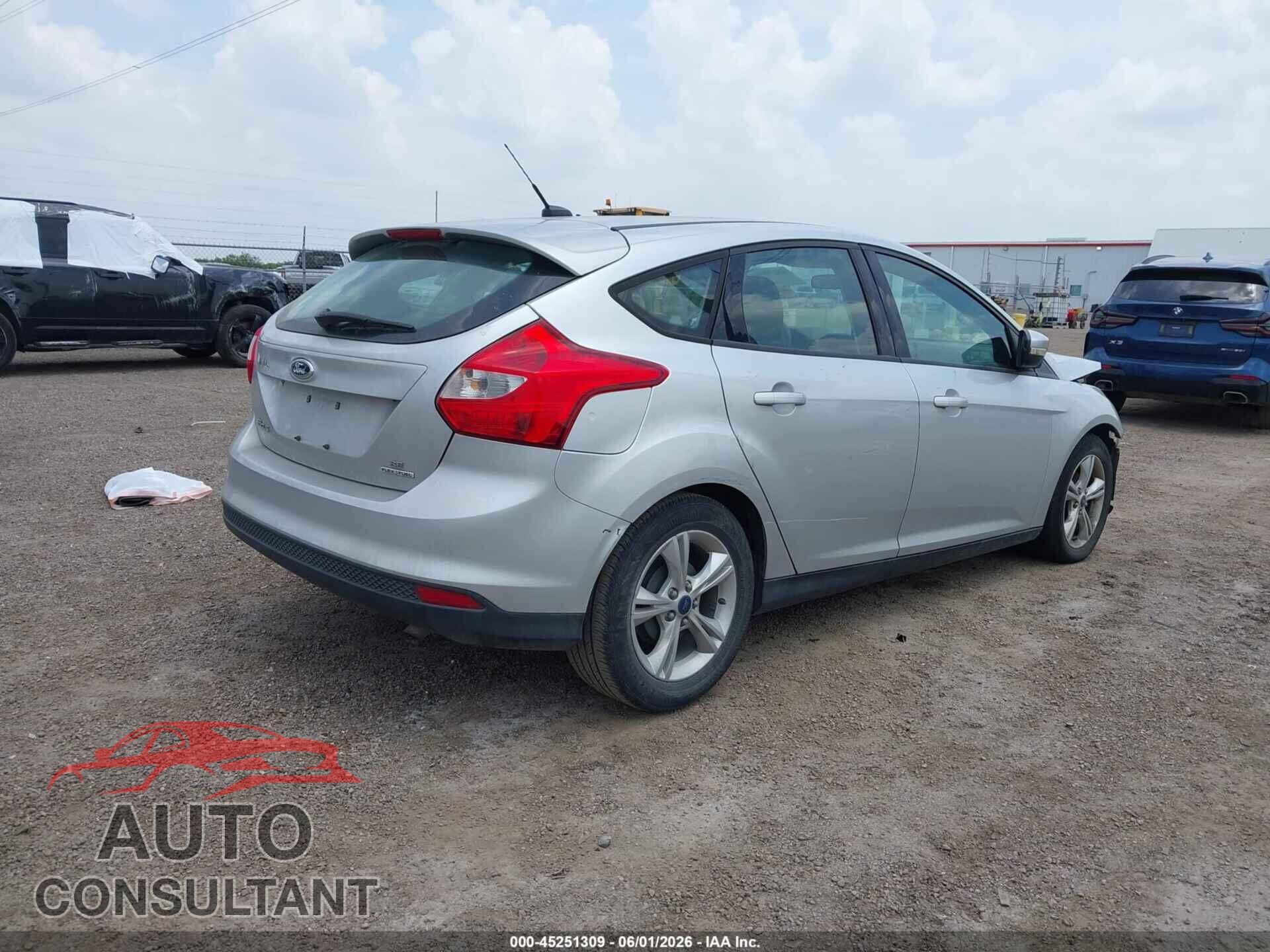 FORD FOCUS 2013 - 1FADP3K23DL189170