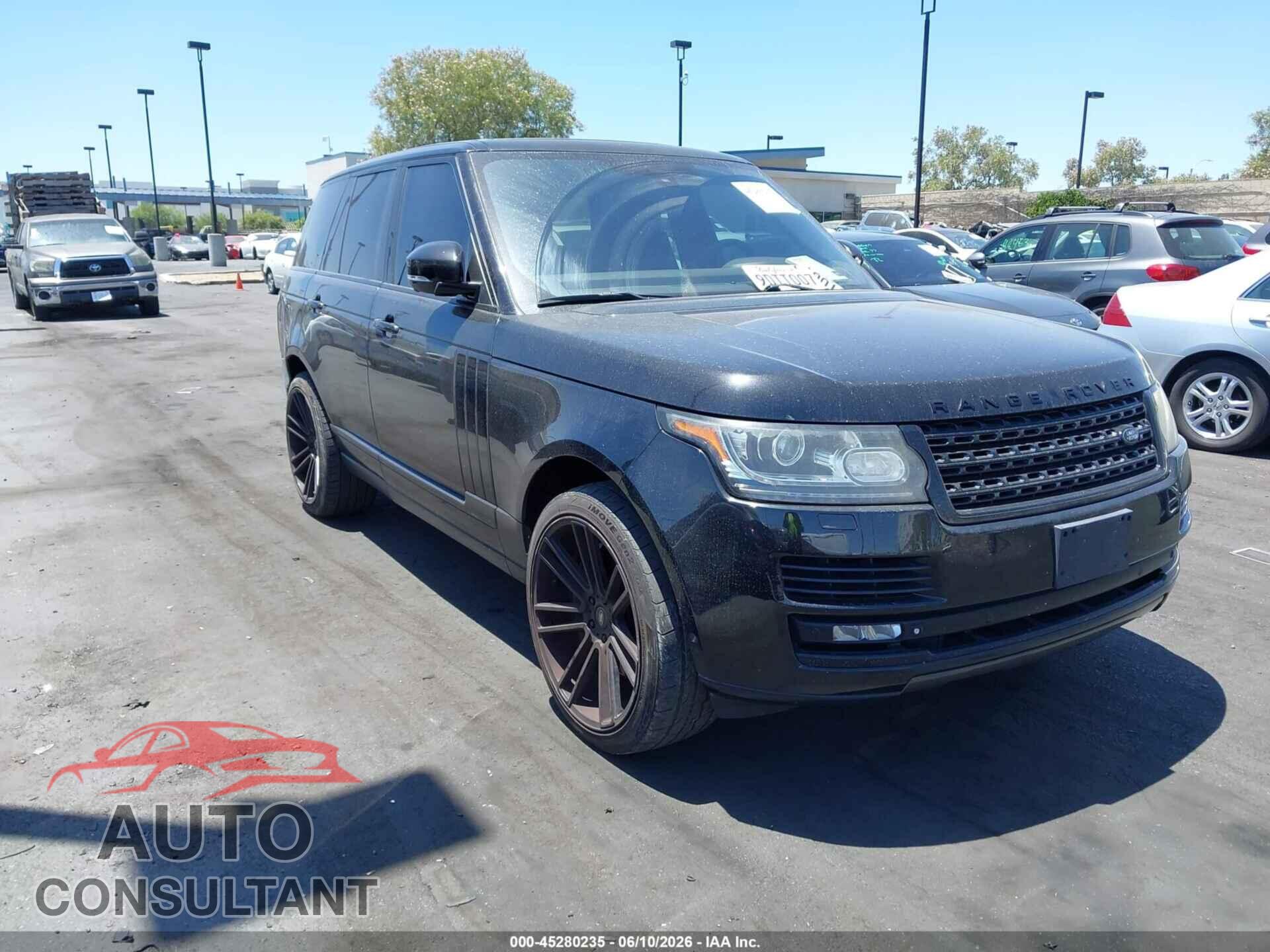 LAND ROVER RANGE ROVER 2014 - SALGS2EF5EA143361