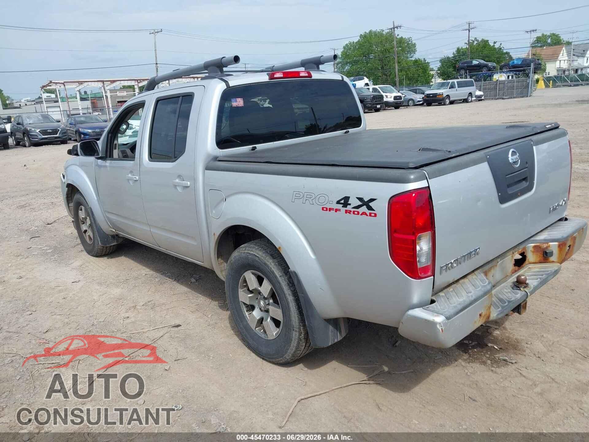 NISSAN FRONTIER 2012 - 1N6AD0EV1CC407404