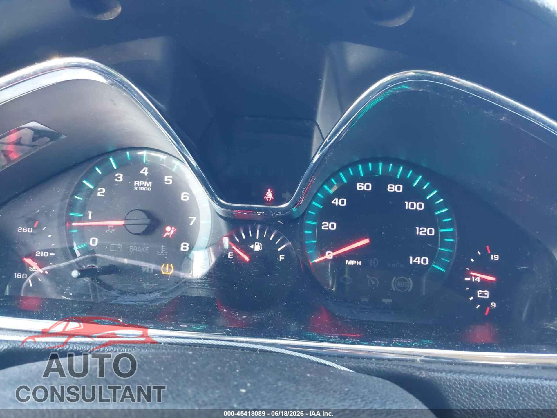 CHEVROLET TRAVERSE 2014 - 1GNKRGKD4EJ365541