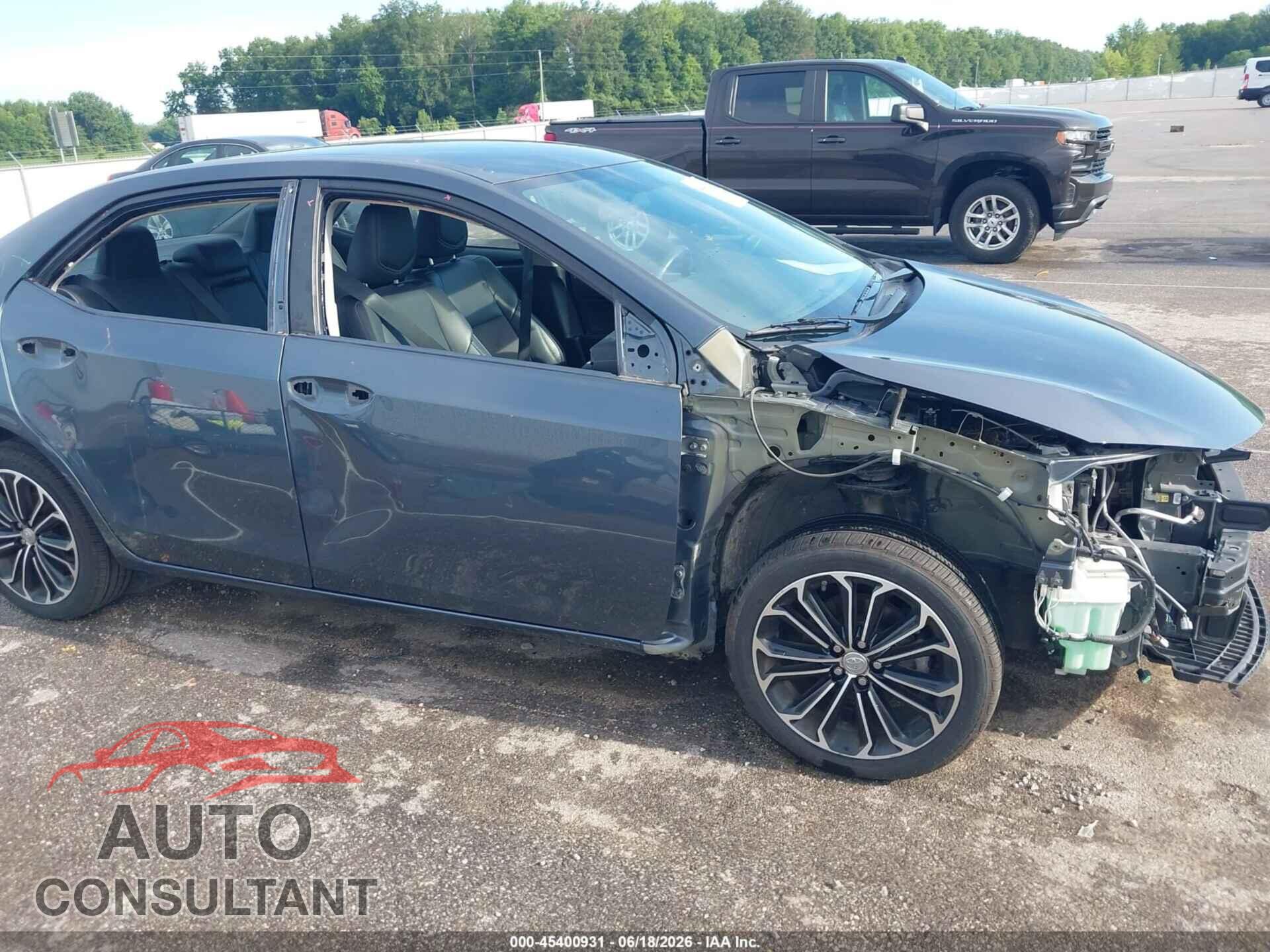 TOYOTA COROLLA 2015 - 2T1BURHE6FC460621