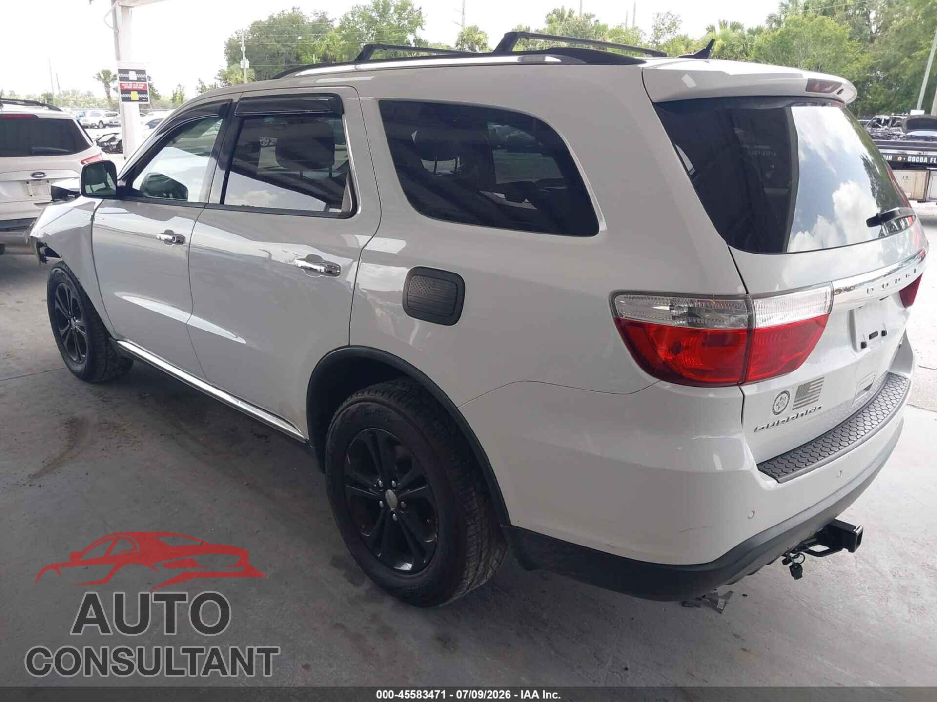 DODGE DURANGO 2013 - 1C4RDHDG1DC659260