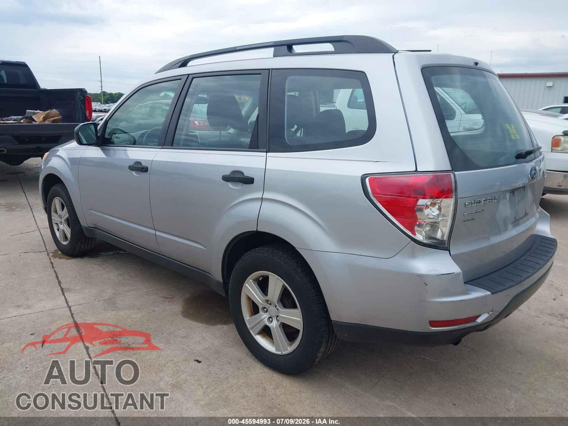 SUBARU FORESTER 2012 - JF2SHBBC4CH457521