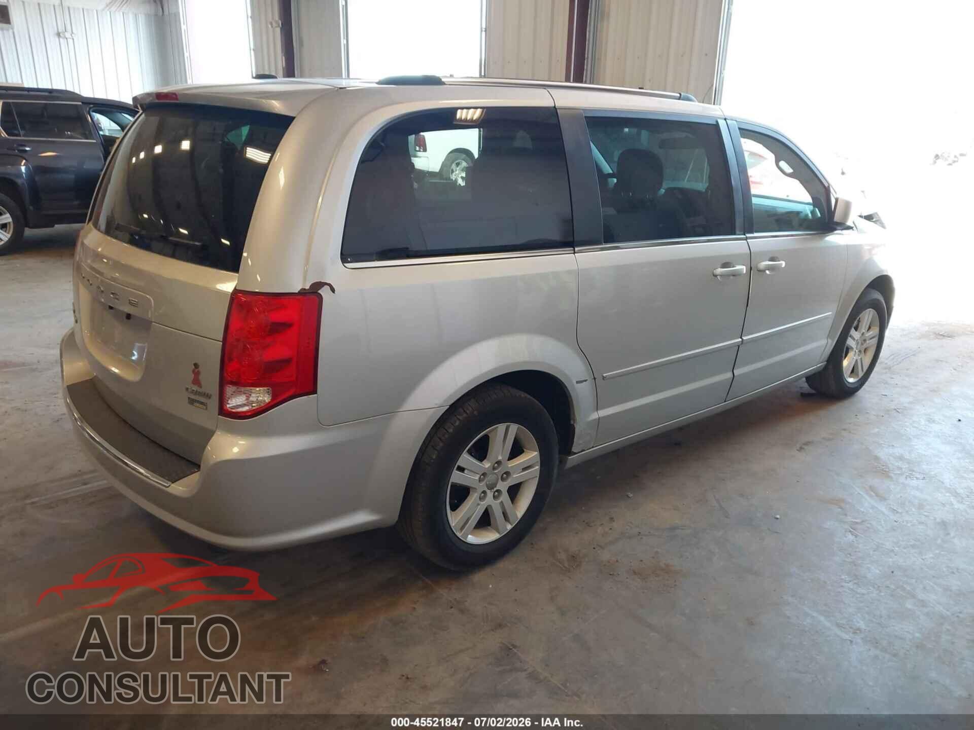 DODGE GRAND CARAVAN 2012 - 2C4RDGDG7CR253256