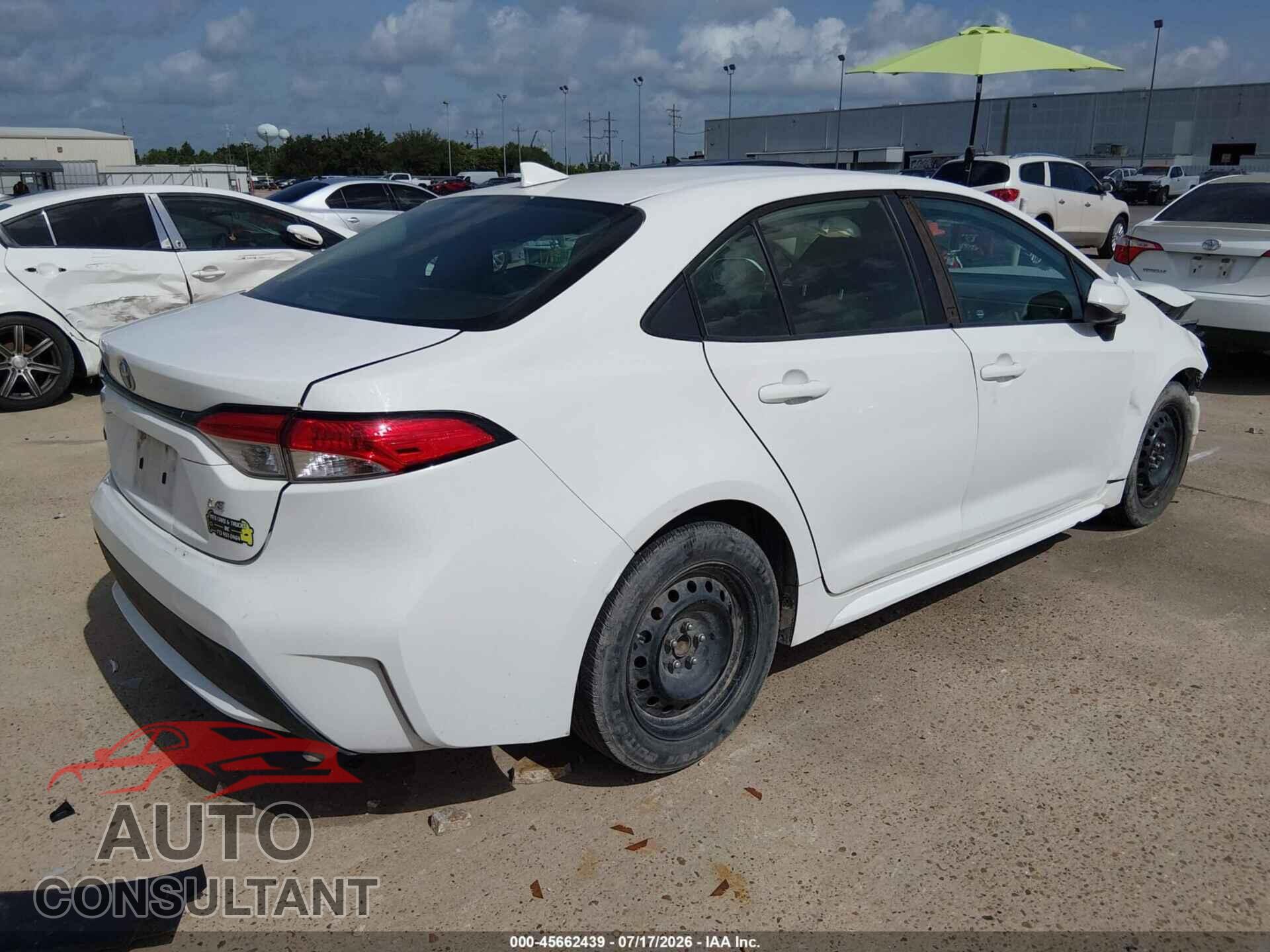 TOYOTA COROLLA 2021 - 5YFEPMAE6MP184875