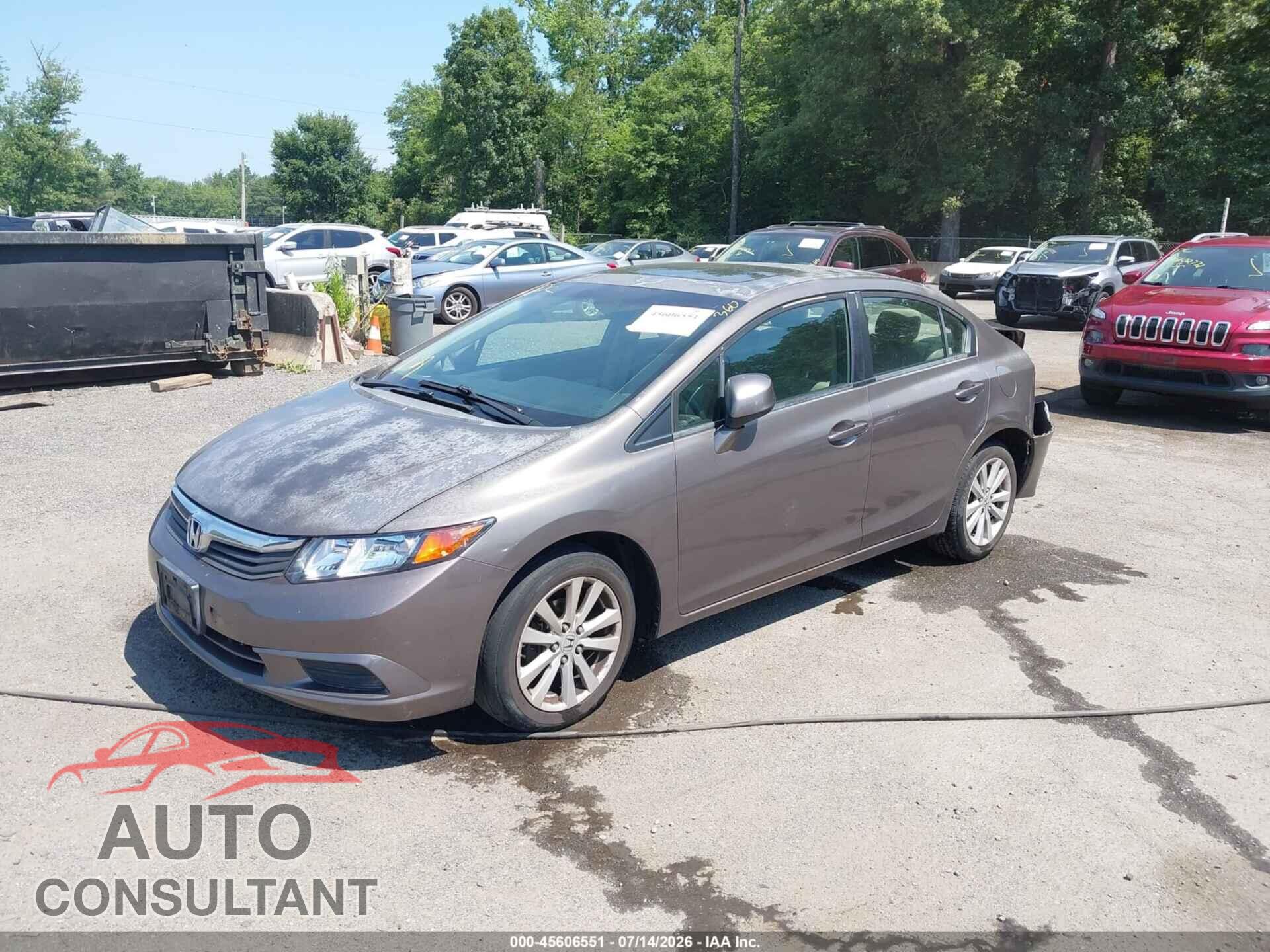 HONDA CIVIC 2012 - 2HGFB2F83CH521079