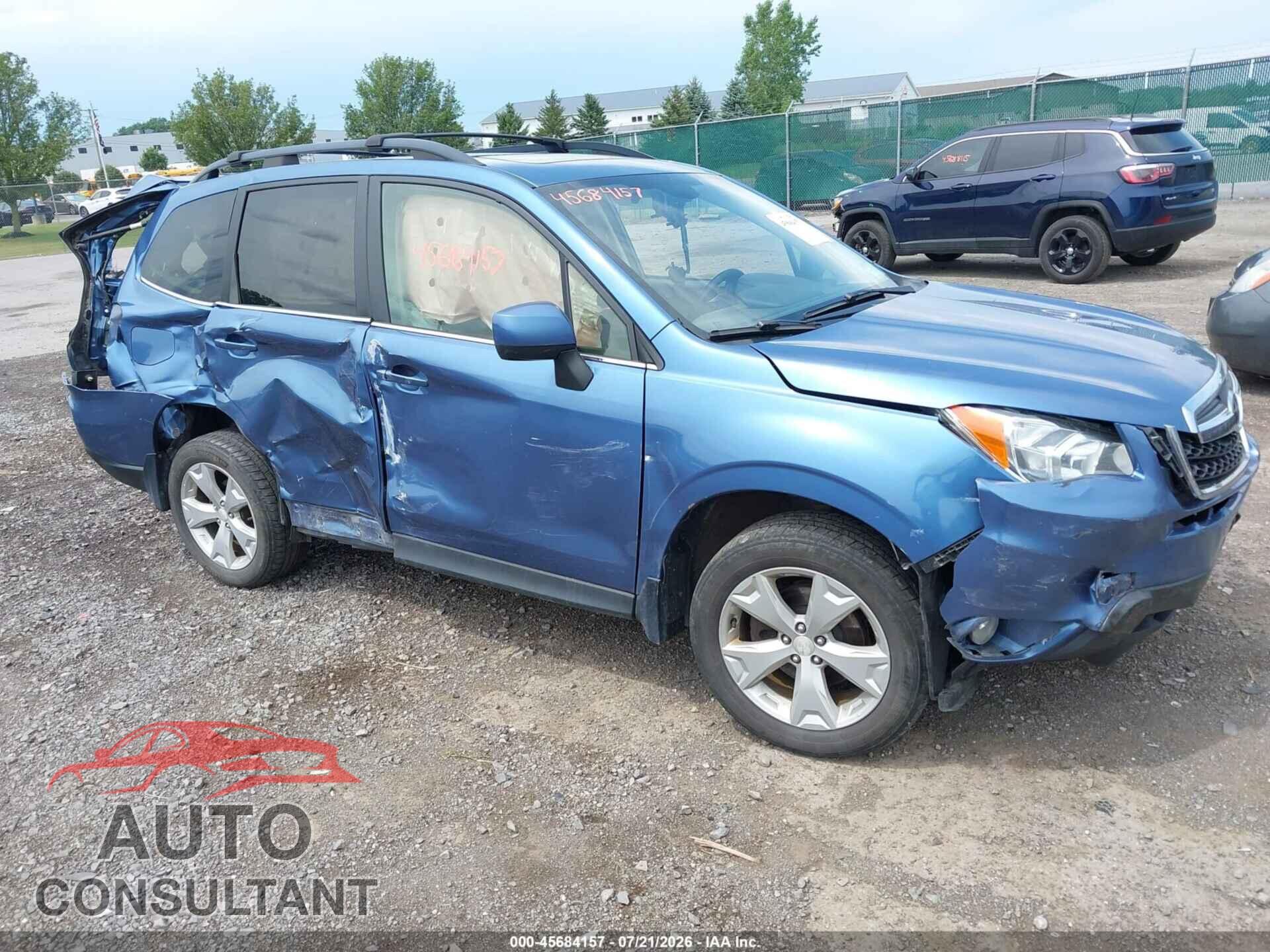 SUBARU FORESTER 2016 - JF2SJARC5GH481689