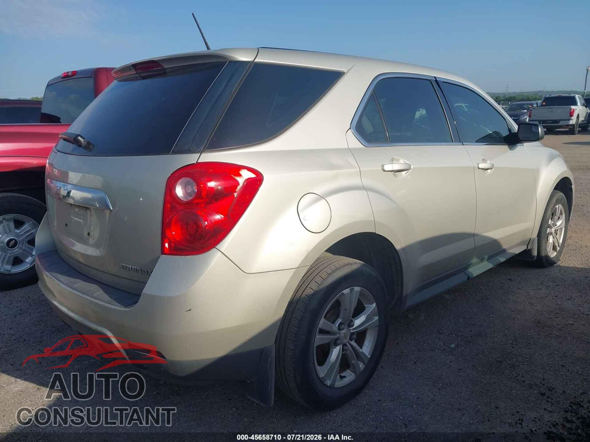 CHEVROLET EQUINOX 2013 - 2GNALBEK8D6267800