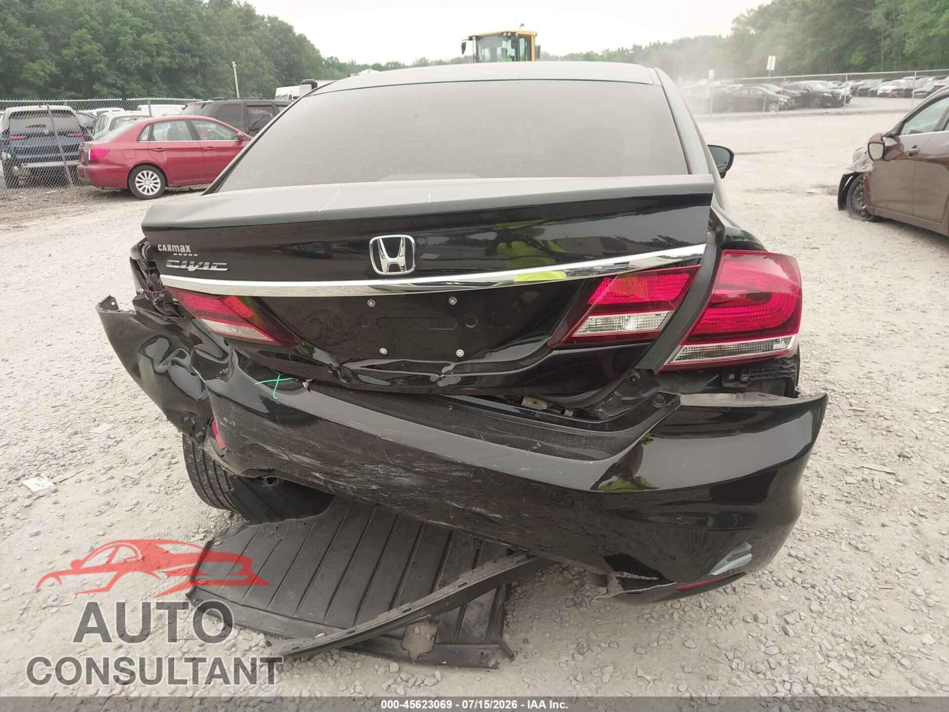 HONDA CIVIC 2015 - 2HGFB2F81FH505533