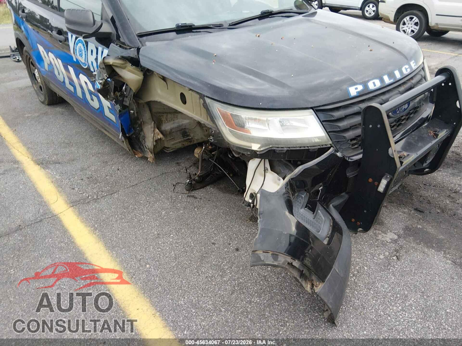 FORD UTILITY POLICE INTERCEPTOR 2016 - 1FM5K8AR7GGA78655