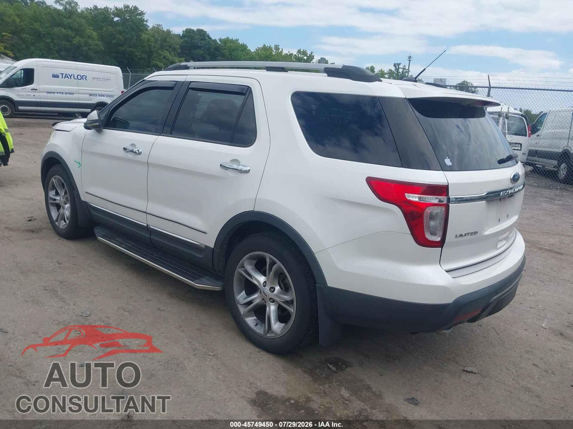 FORD EXPLORER 2012 - 1FMHK8F88CGA51102