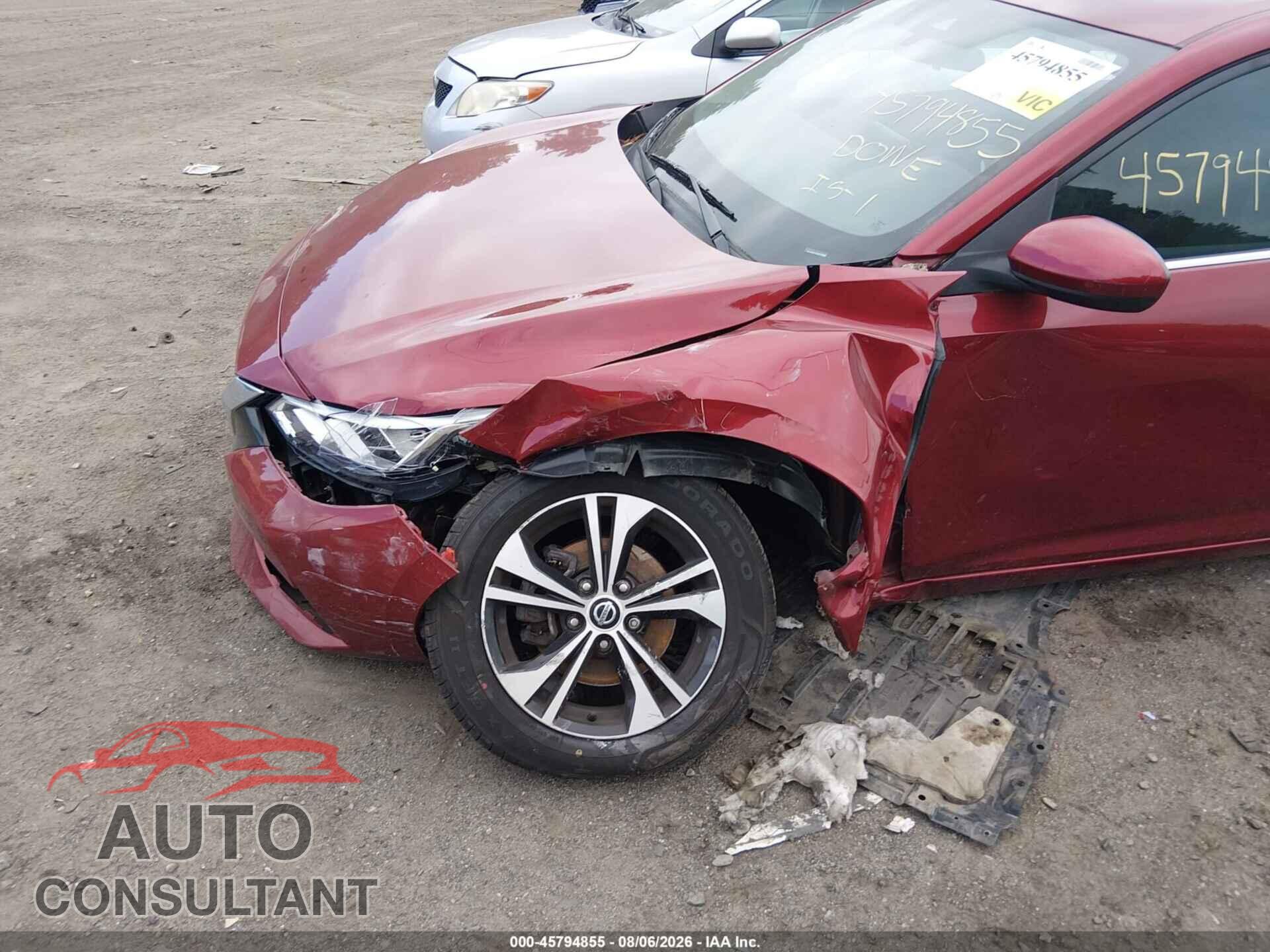 NISSAN SENTRA 2021 - 3N1AB8CV6MY252001