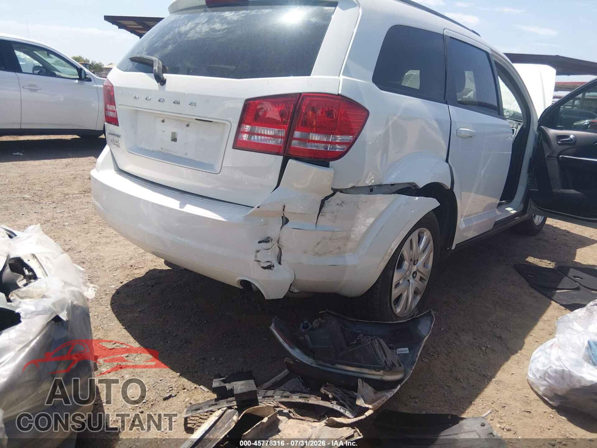 DODGE JOURNEY 2017 - 3C4PDCAB3HT706740