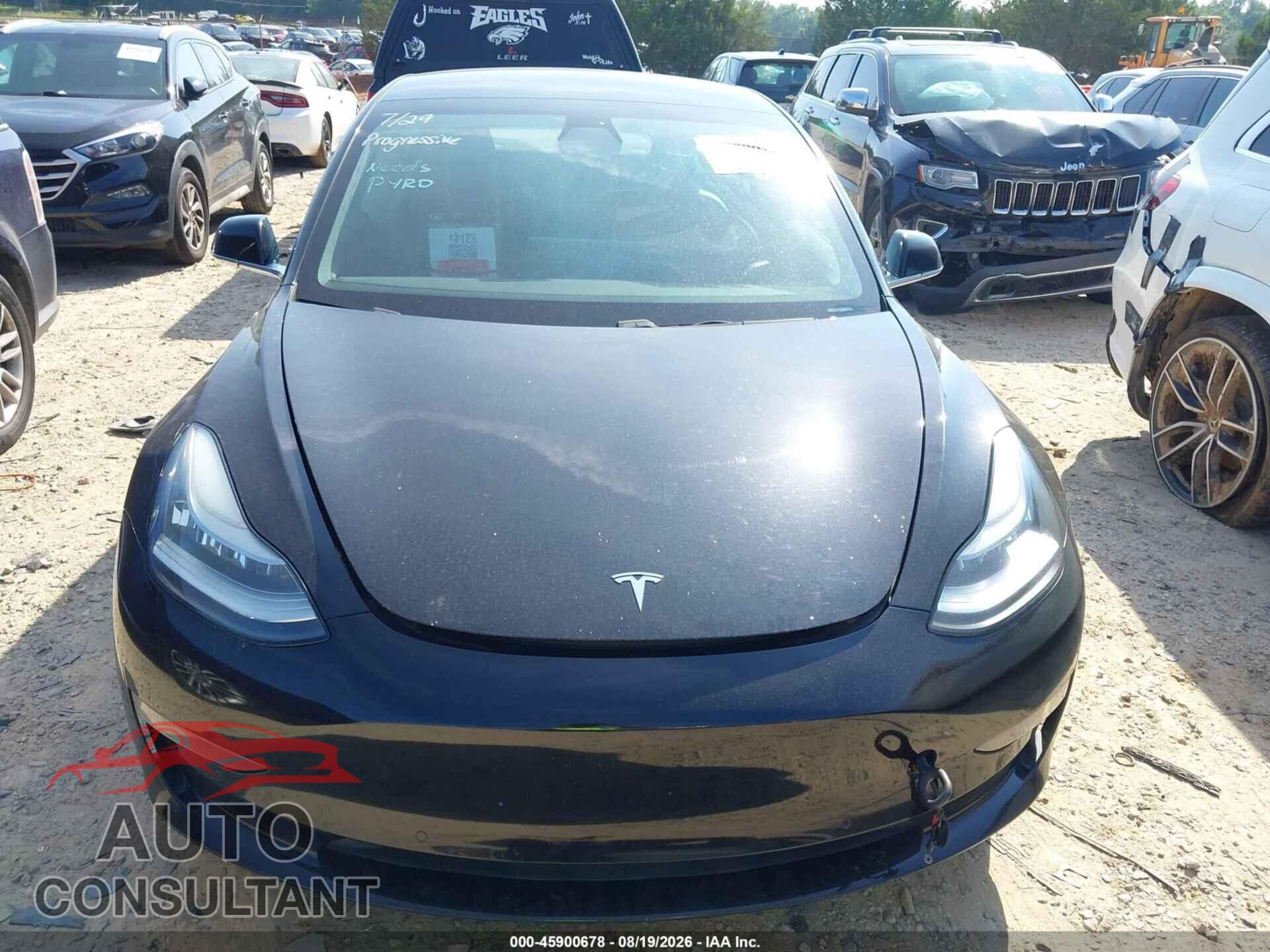 TESLA MODEL 3 2019 - 5YJ3E1EA1KF484299