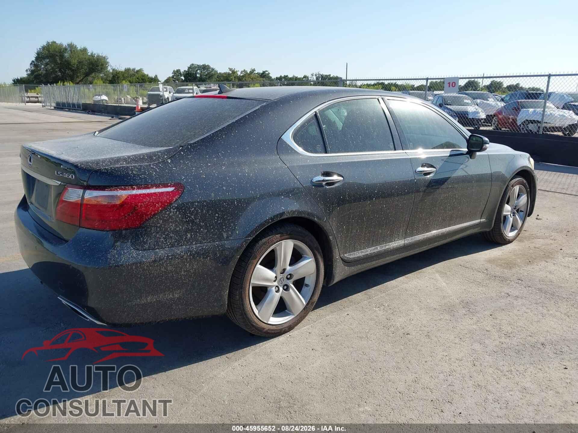 LEXUS LS 460 2010 - JTHBL5EF1A5095536