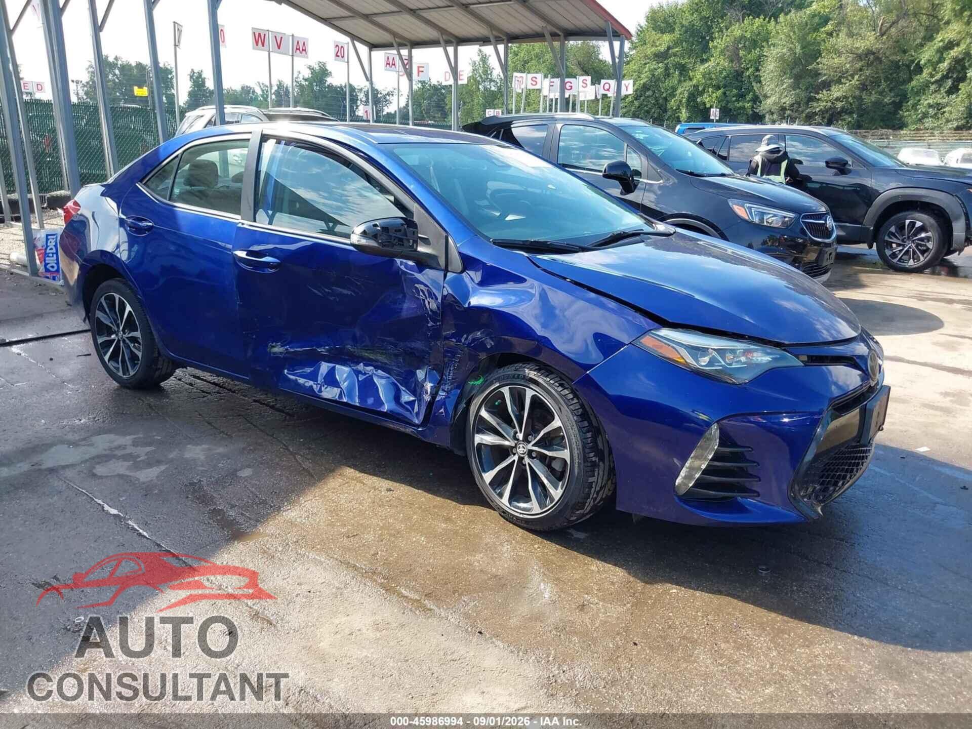 TOYOTA COROLLA 2017 - 2T1BURHE5HC890935