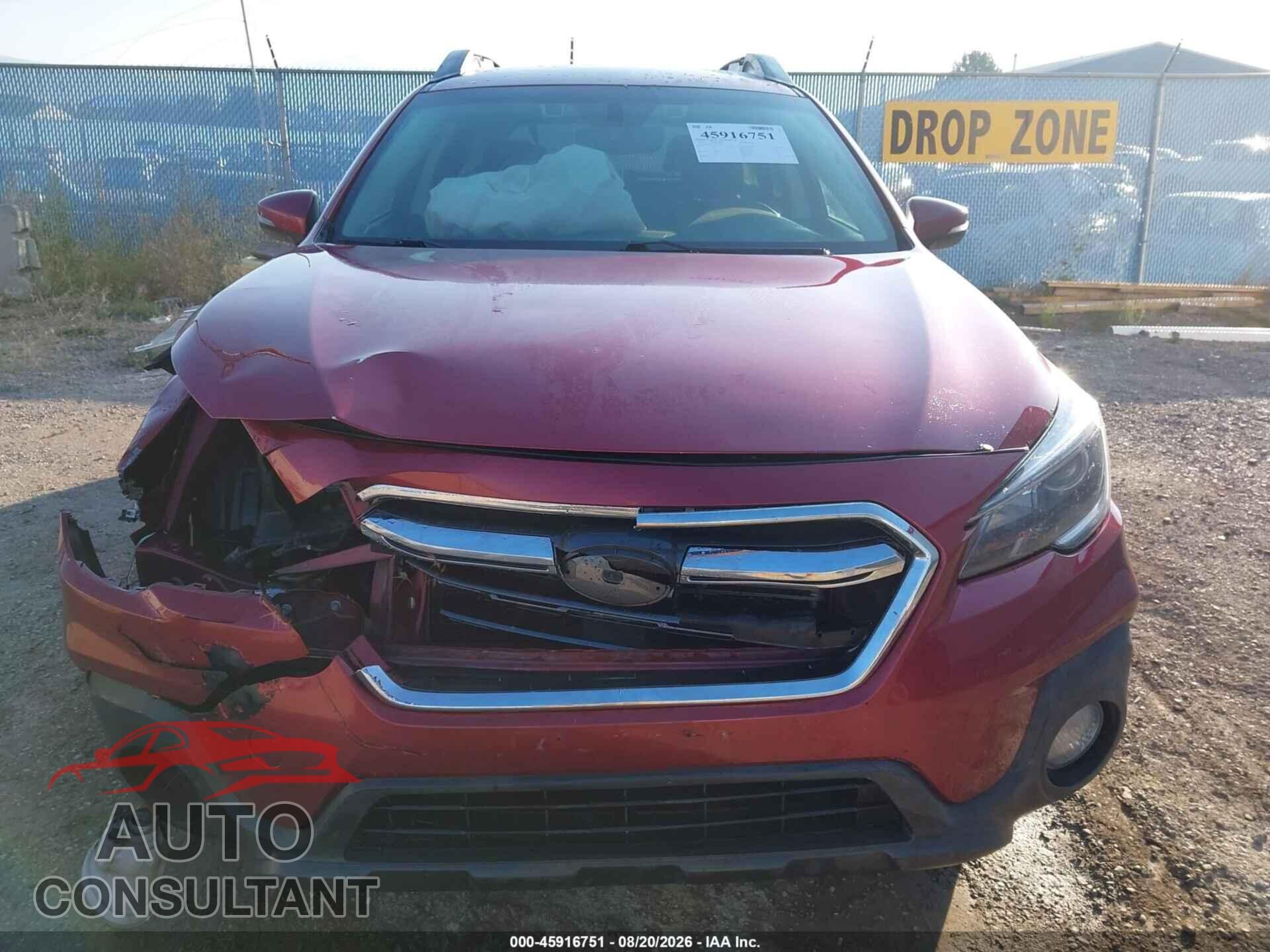 SUBARU OUTBACK 2018 - 4S4BSAFC4J3239539