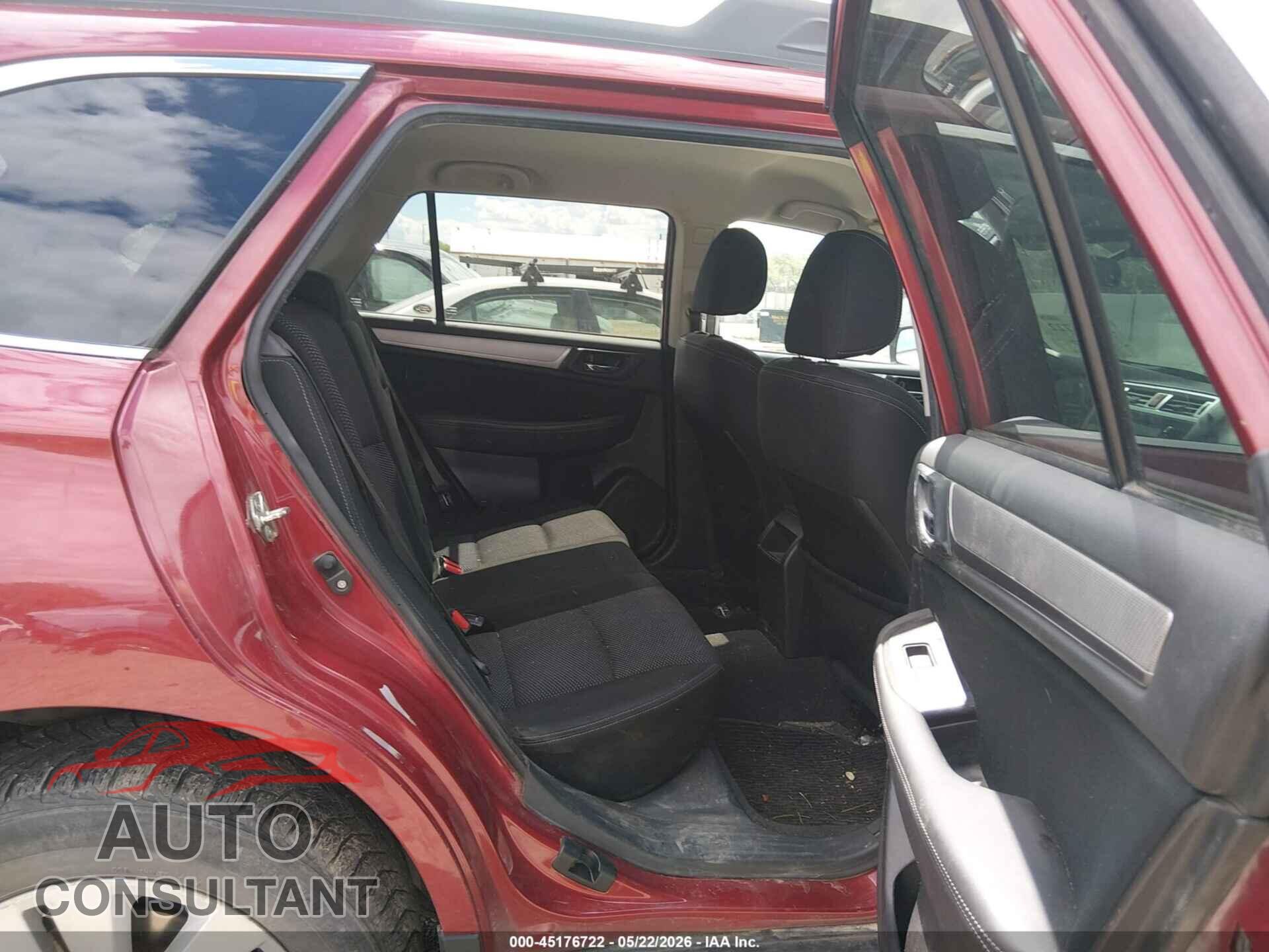 SUBARU OUTBACK 2016 - 4S4BSBFC8G3232060