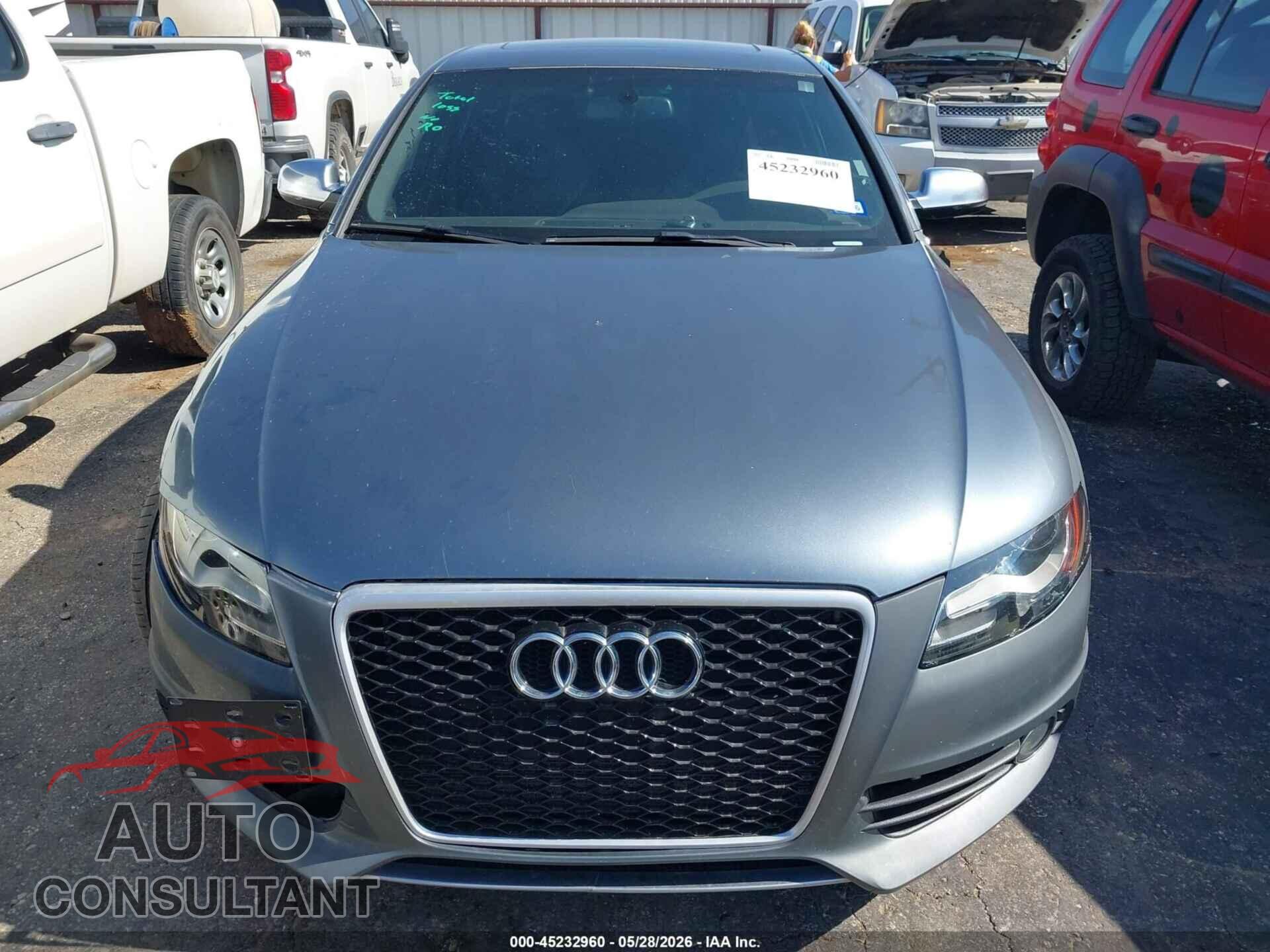AUDI S4 2012 - WAUBGAFL0CA064398