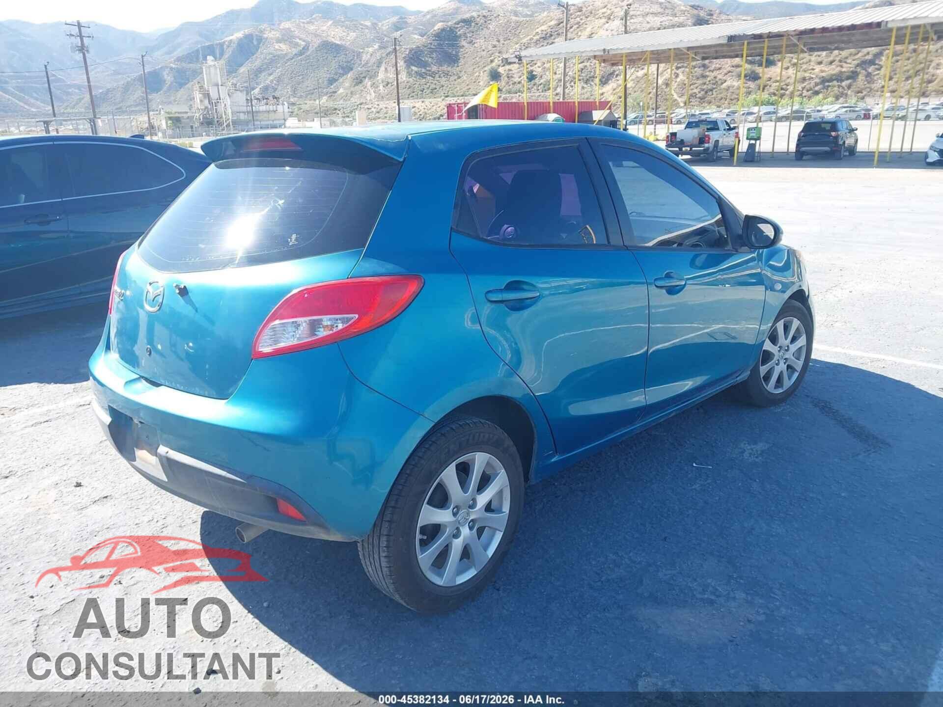 MAZDA MAZDA2 2011 - JM1DE1HY0B0131239