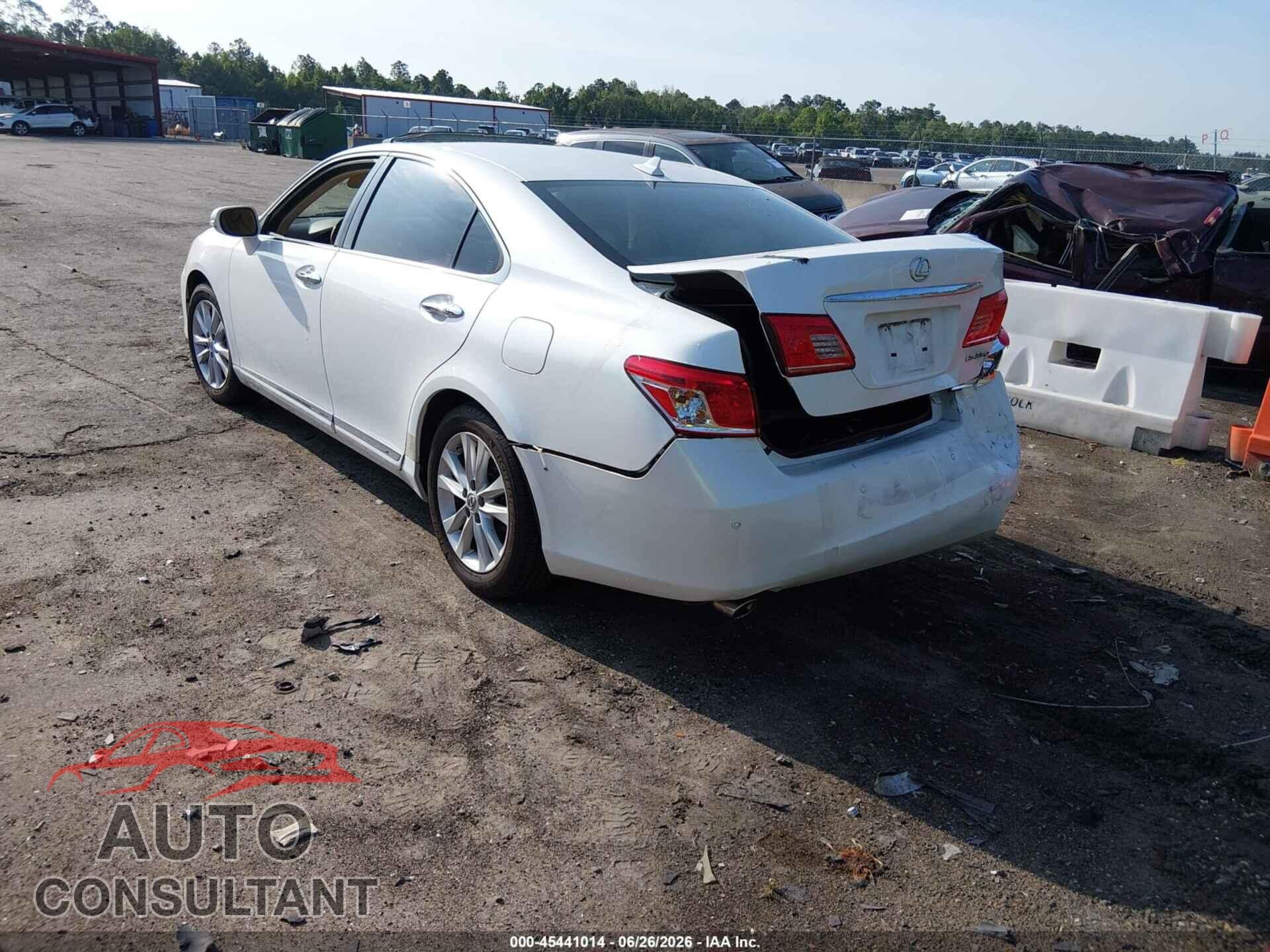 LEXUS ES 350 2011 - JTHBK1EG6B2442012