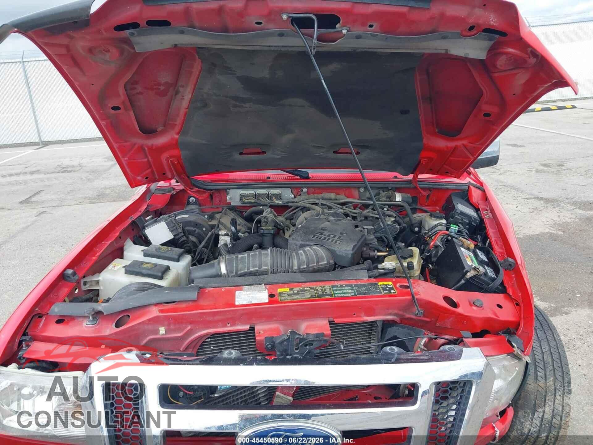FORD RANGER 2011 - 1FTLR4FE3BPB04585