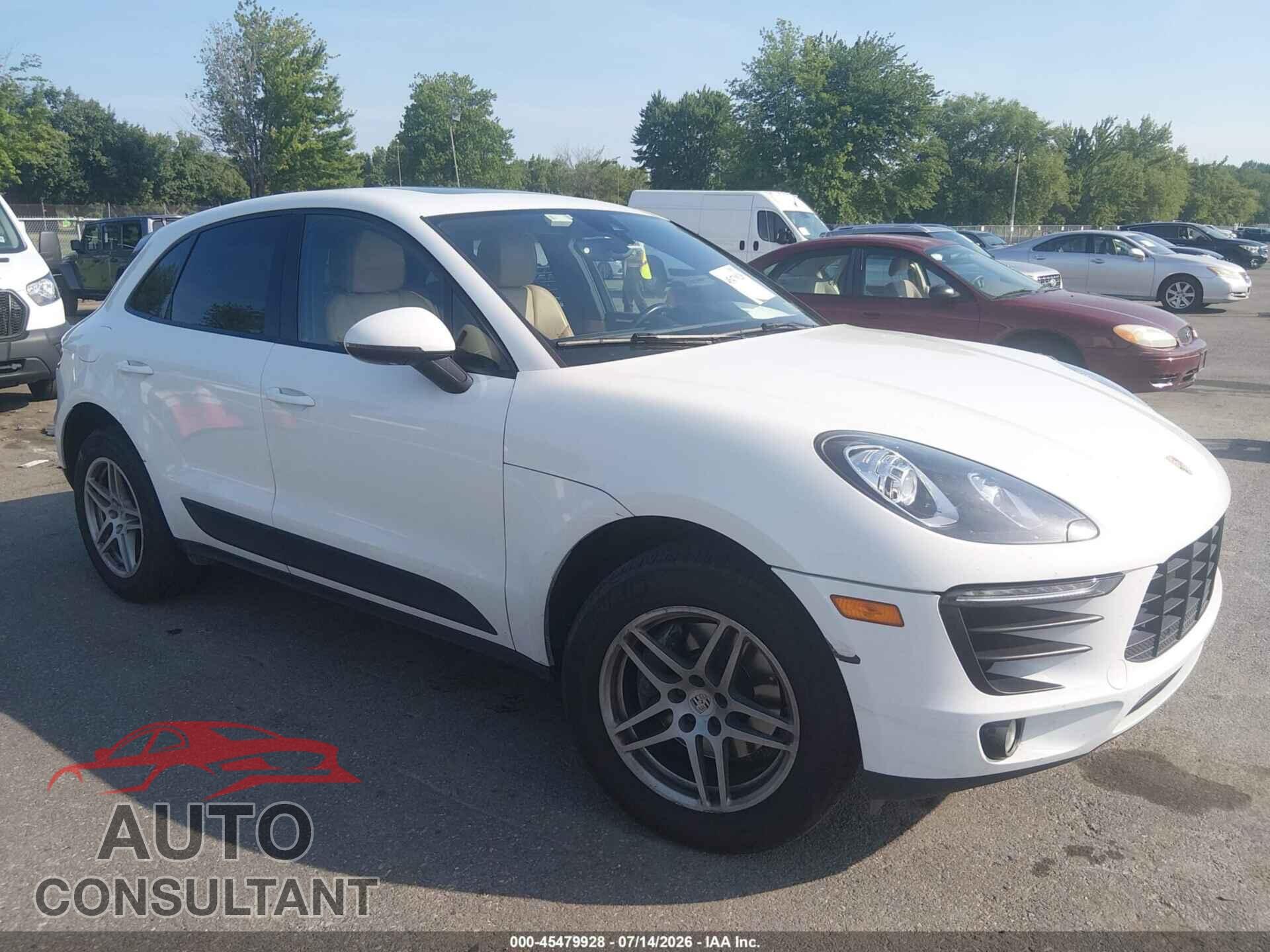 PORSCHE MACAN 2018 - WP1AA2A50JLB03991