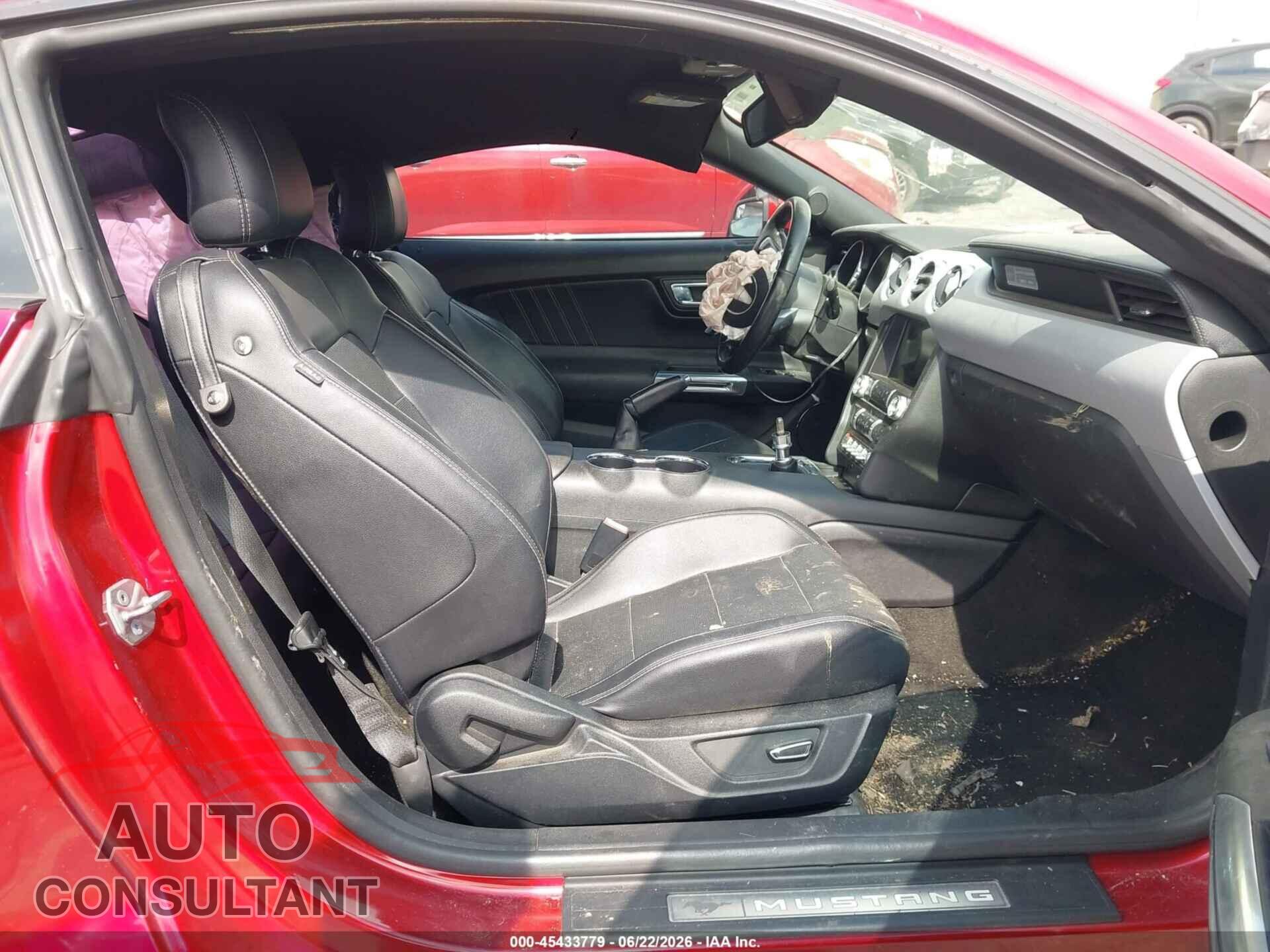 FORD MUSTANG 2017 - 1FA6P8CF7H5244687