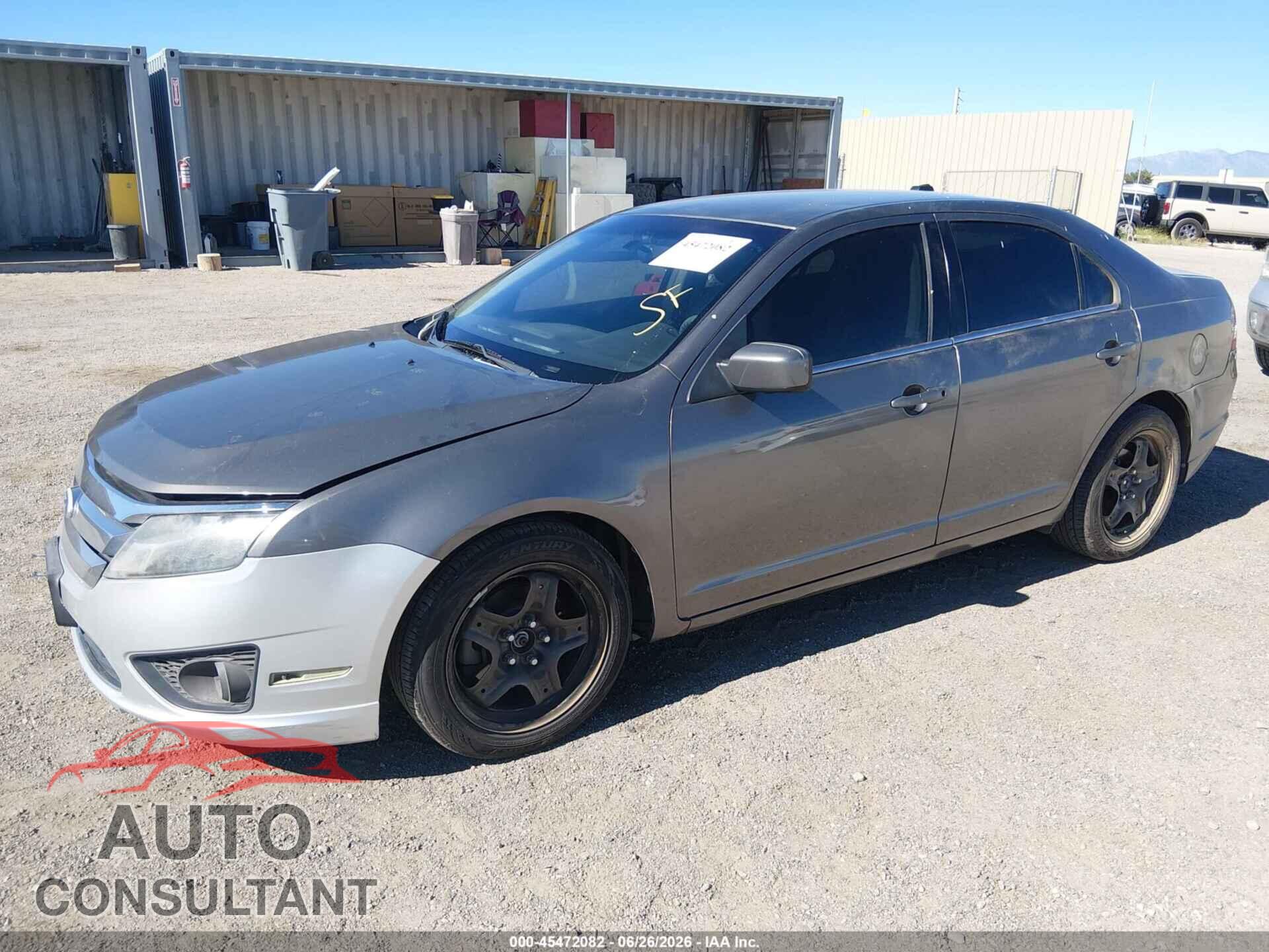 FORD FUSION 2011 - 3FAHP0HA3BR281117