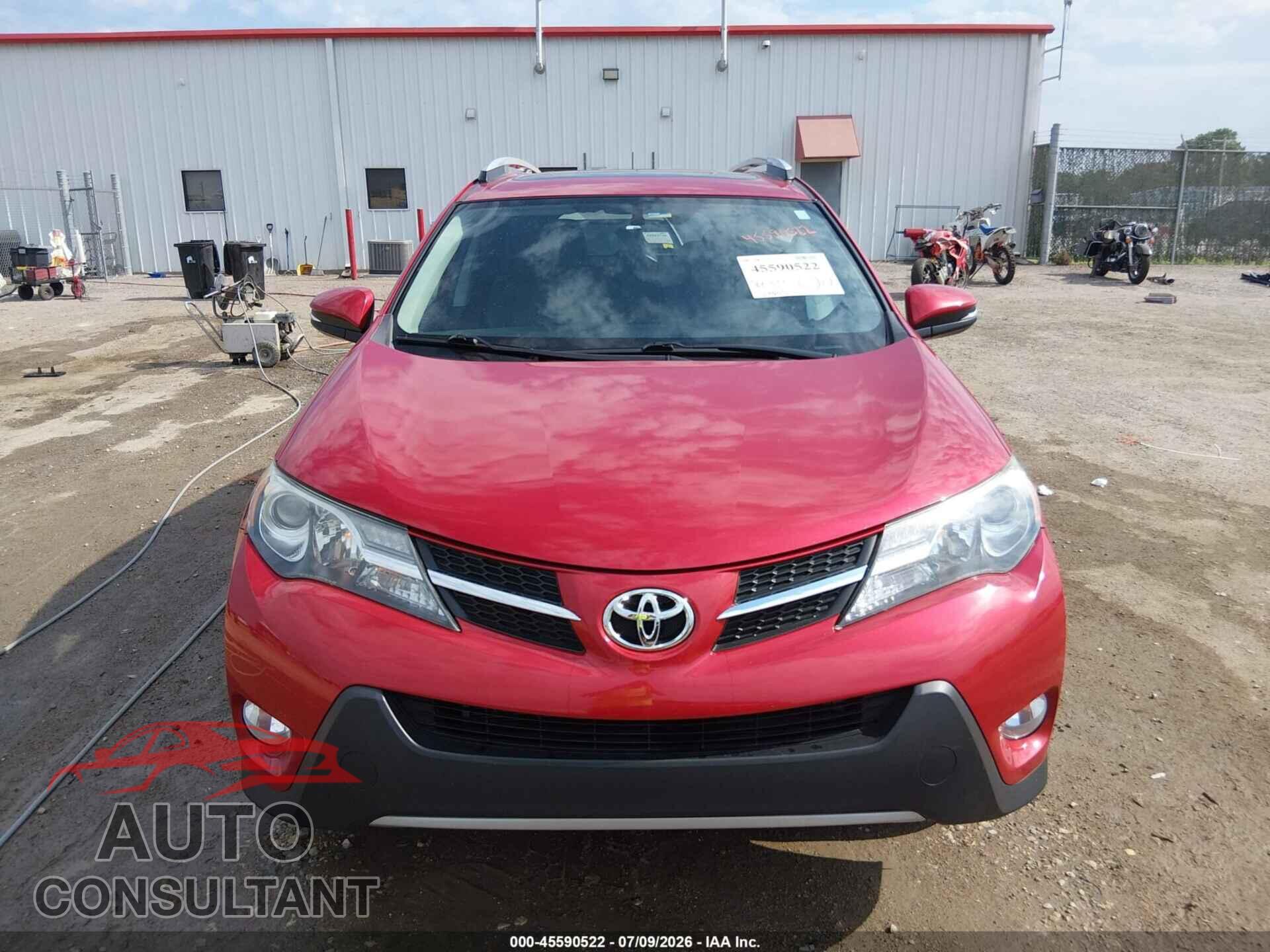 TOYOTA RAV4 2013 - 2T3DFREV4DW043461