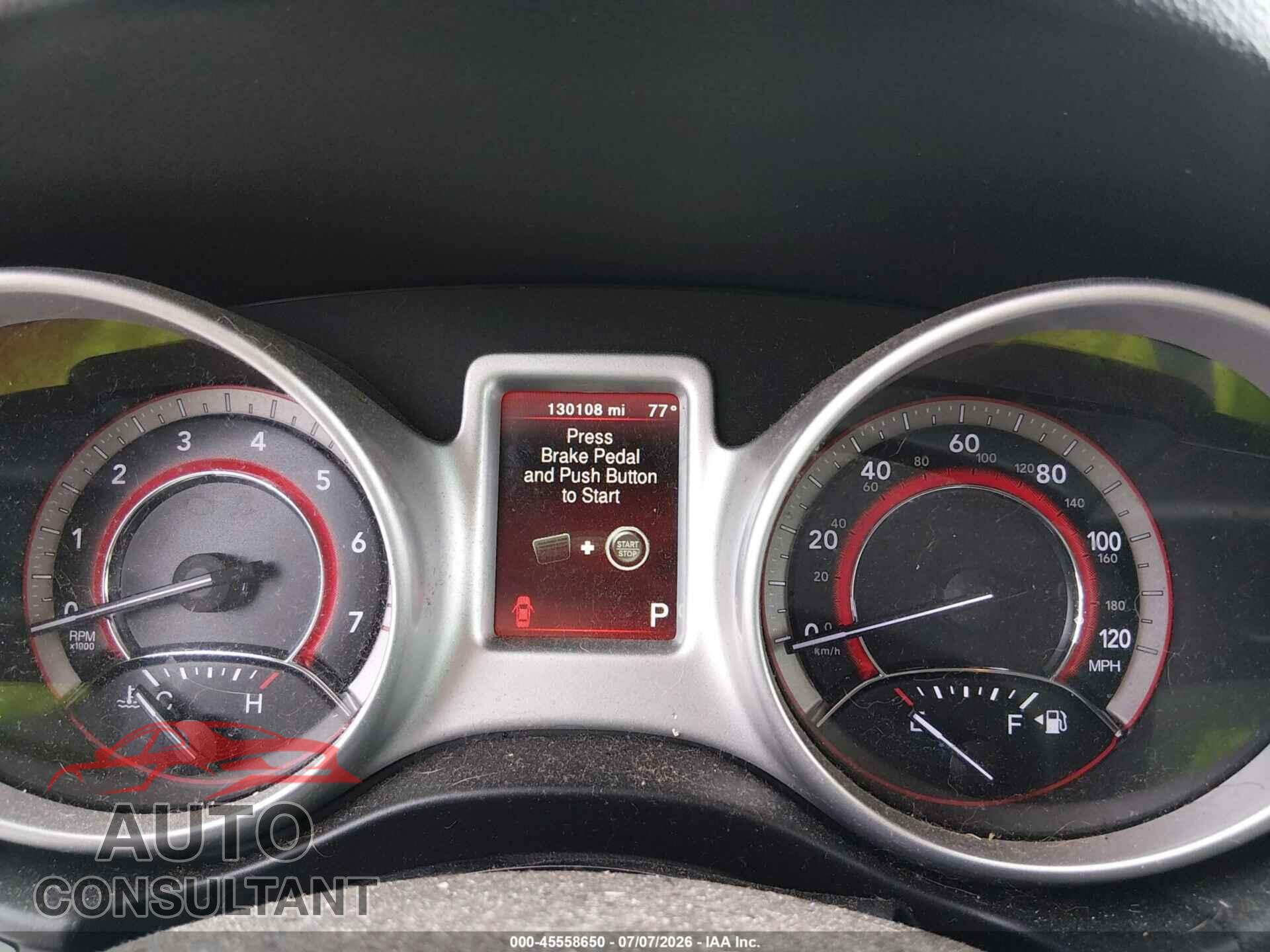 DODGE JOURNEY 2017 - 3C4PDCBG6HT589617