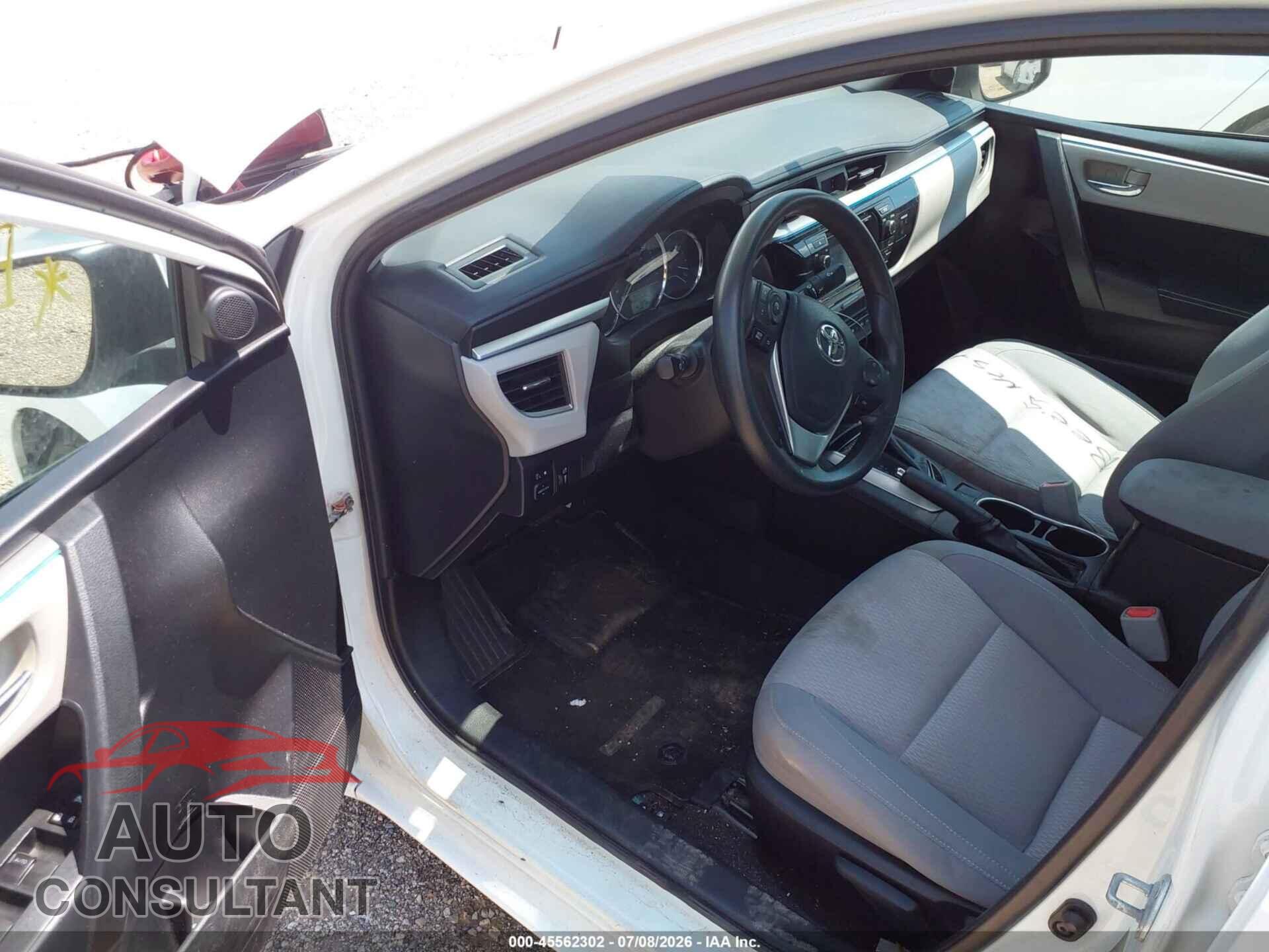 TOYOTA COROLLA 2014 - 5YFBURHEXEP002207