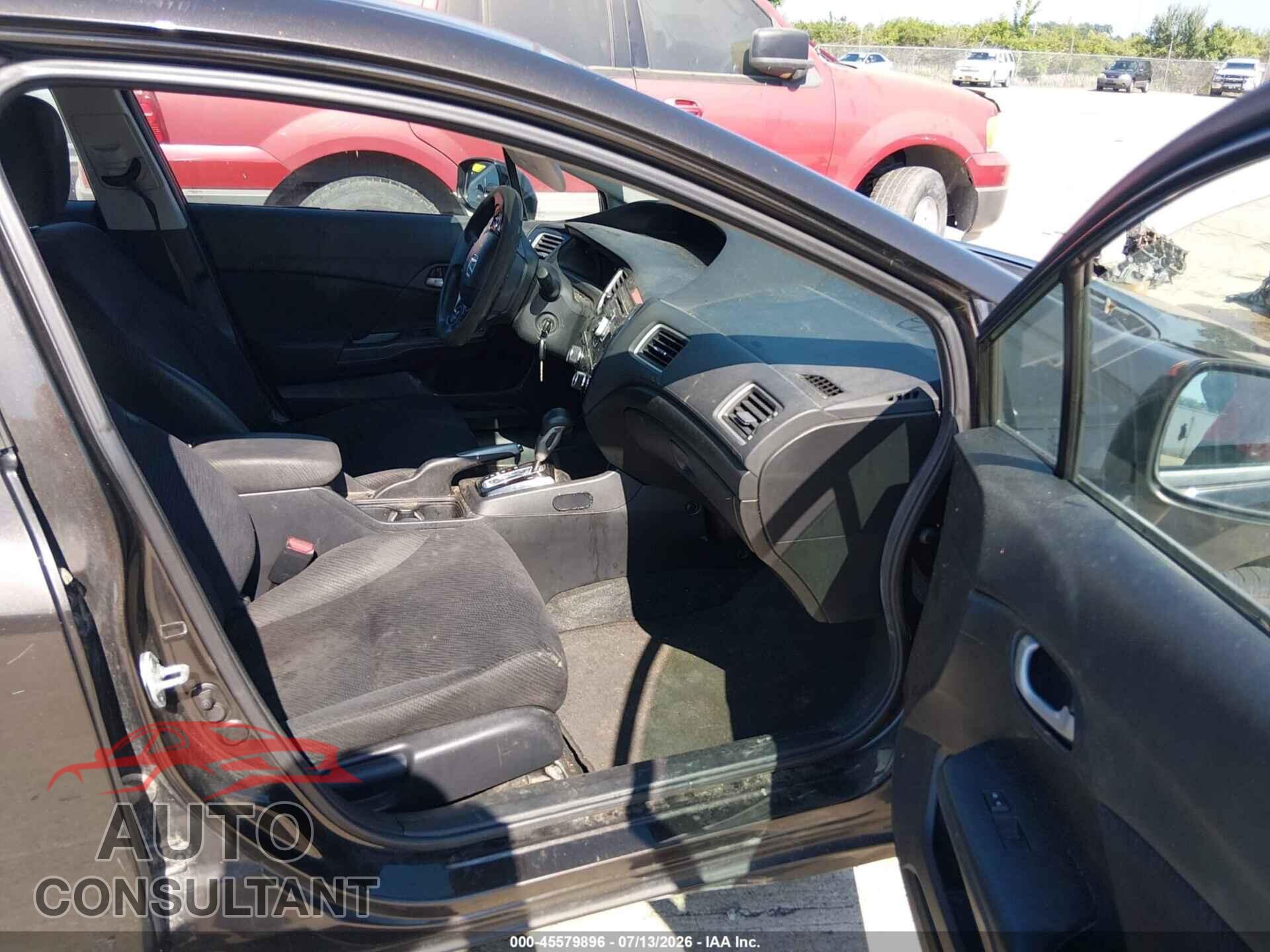 HONDA CIVIC 2013 - 19XFB2F58DE057286