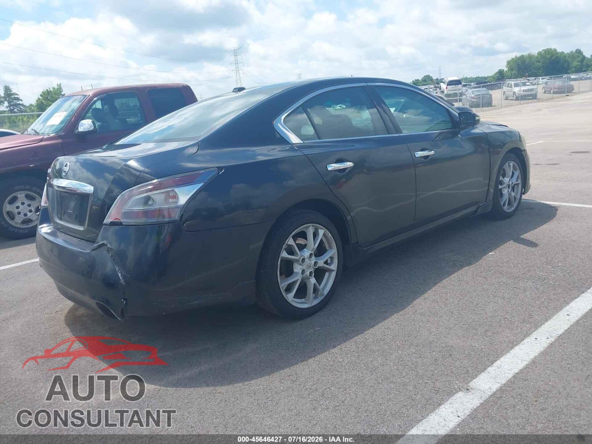 NISSAN MAXIMA 2014 - 1N4AA5AP3EC912420