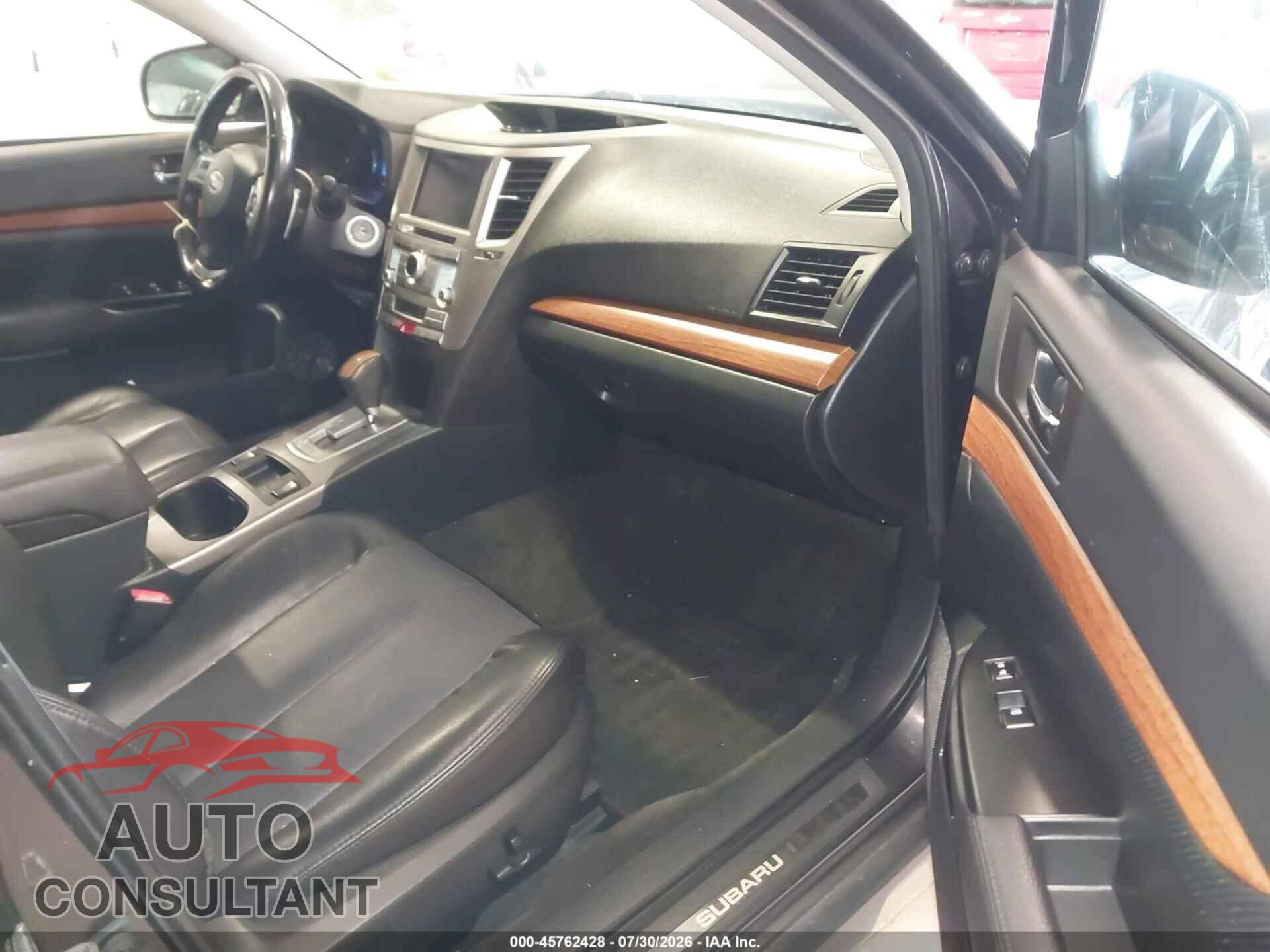 SUBARU OUTBACK 2013 - 4S4BRCPC4D3286595
